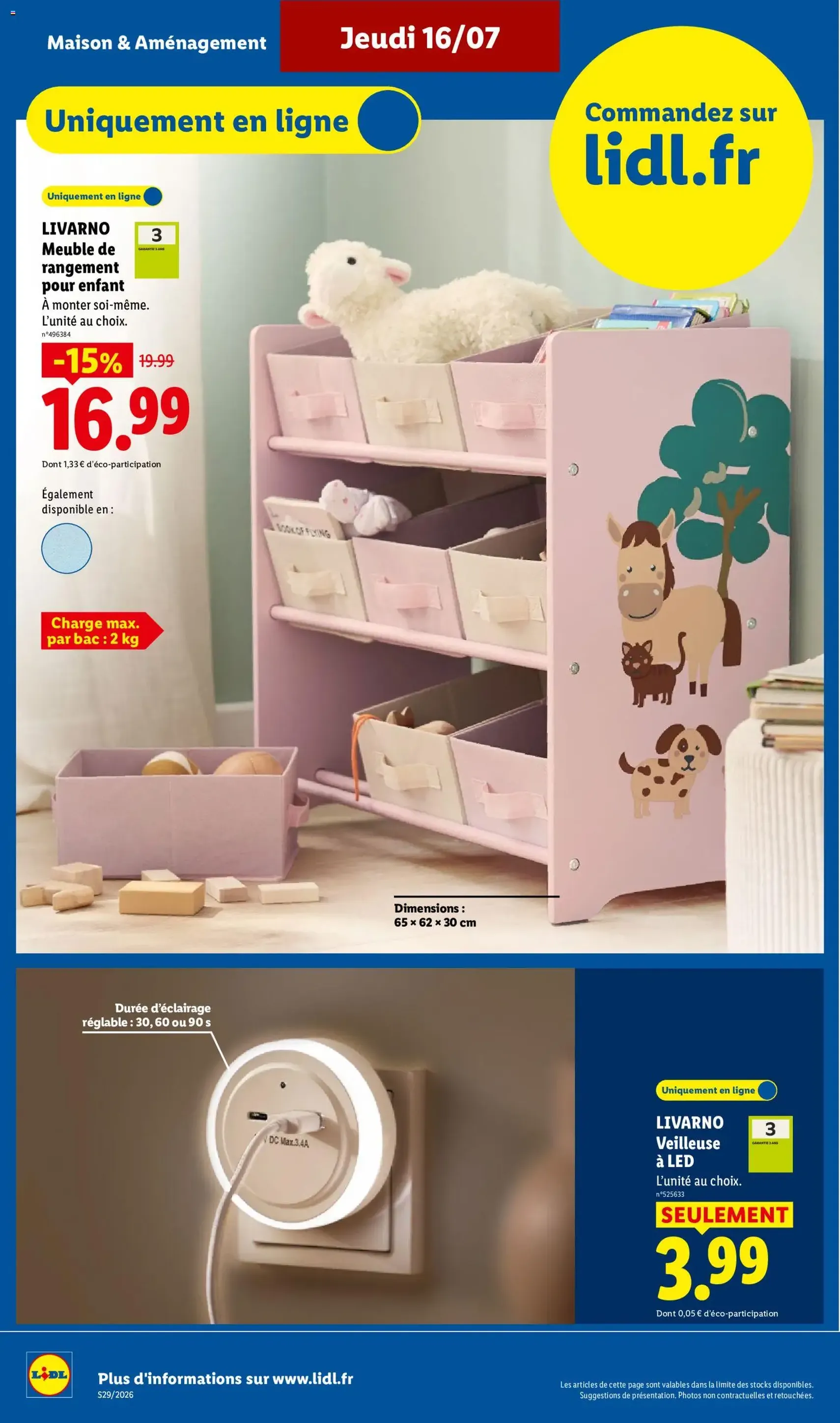 LIDL catalogue - brochure valable à partir du 16/07/2026, page 42 sur 61
