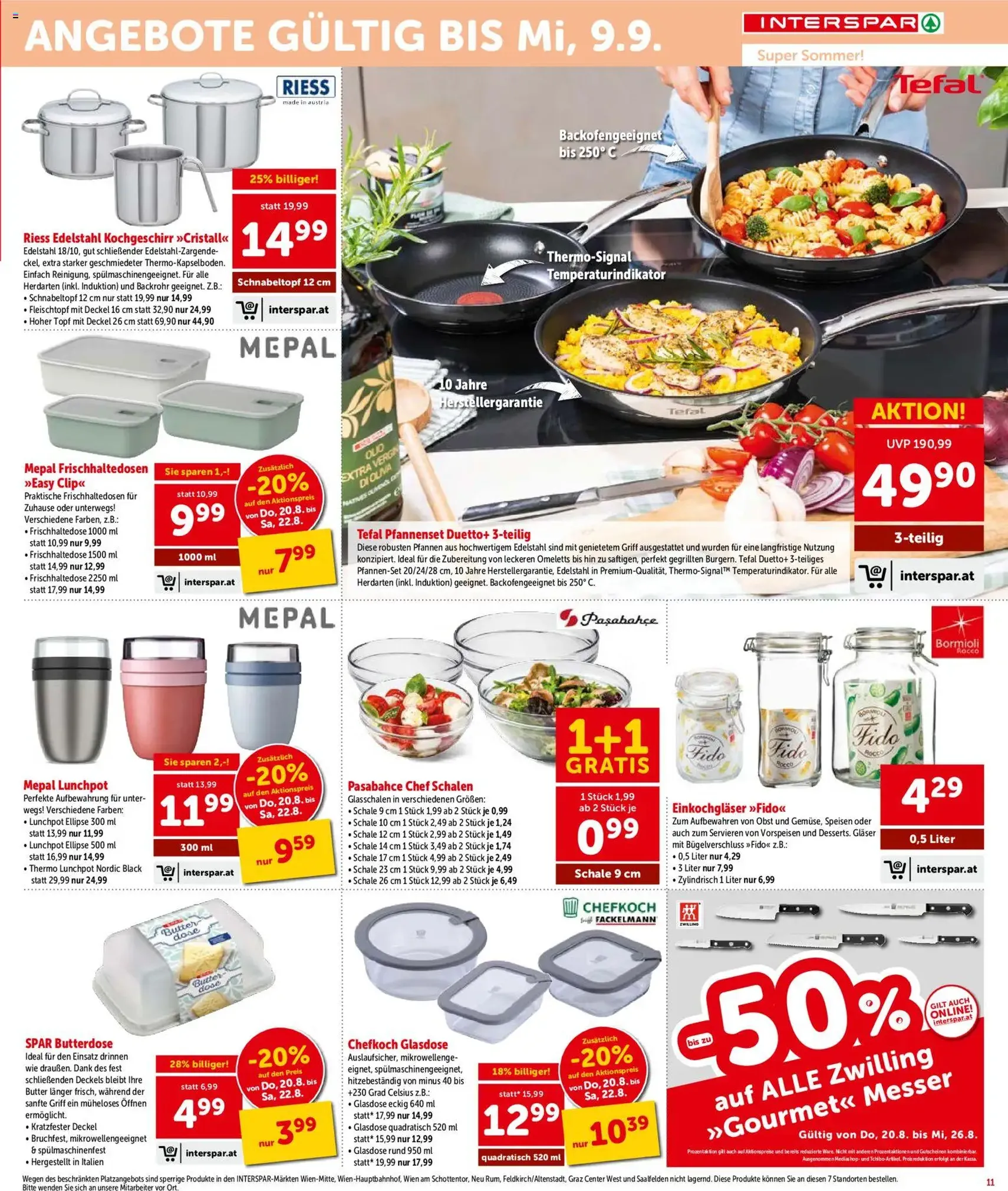 Interspar - Flugblatt - Gültiger Prospekt ab 20.08.2026, Seite 11 von insgesamt 16