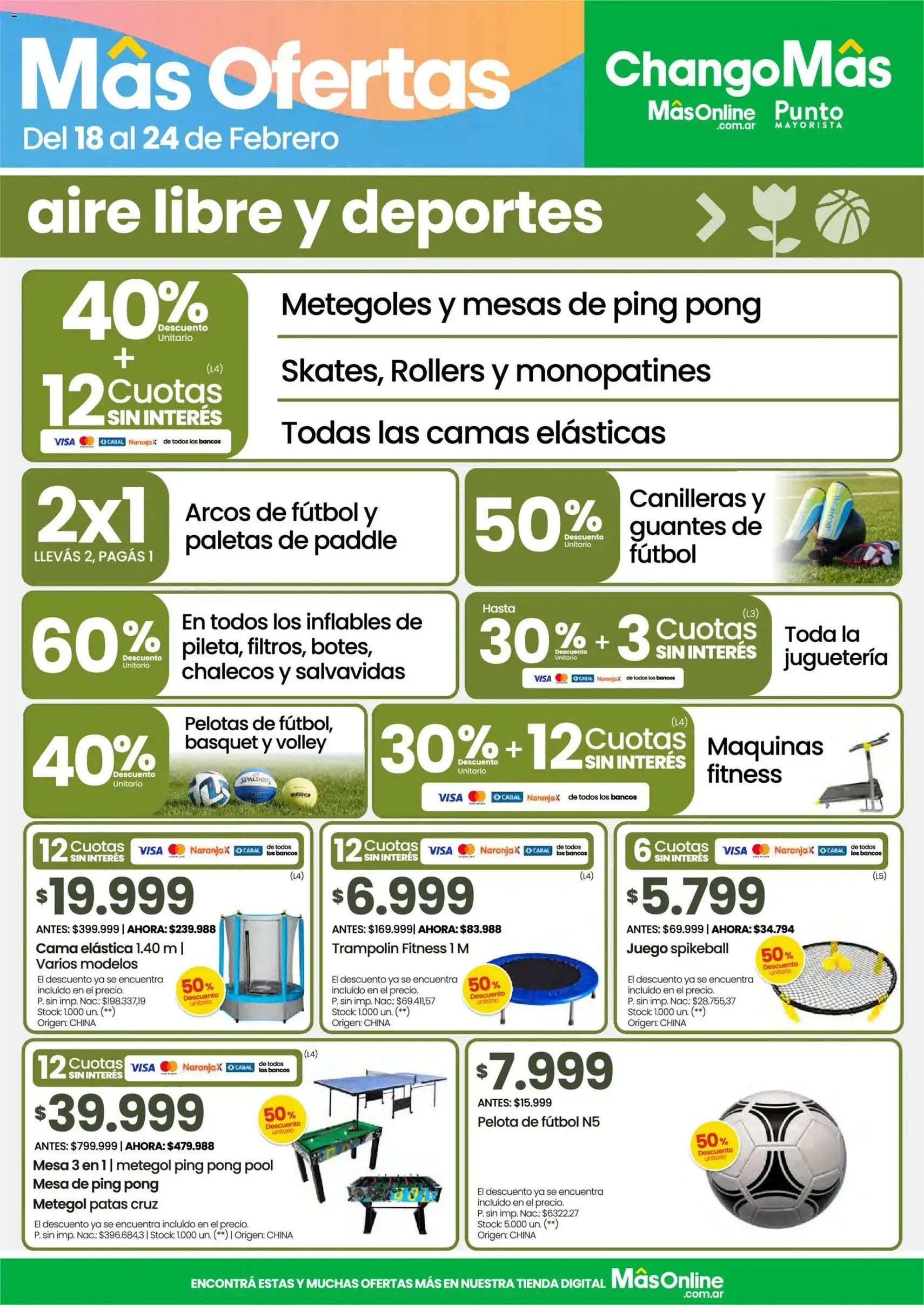 Changomas ofertas - folleto válido desde 18/02/2026 página 10 de 21