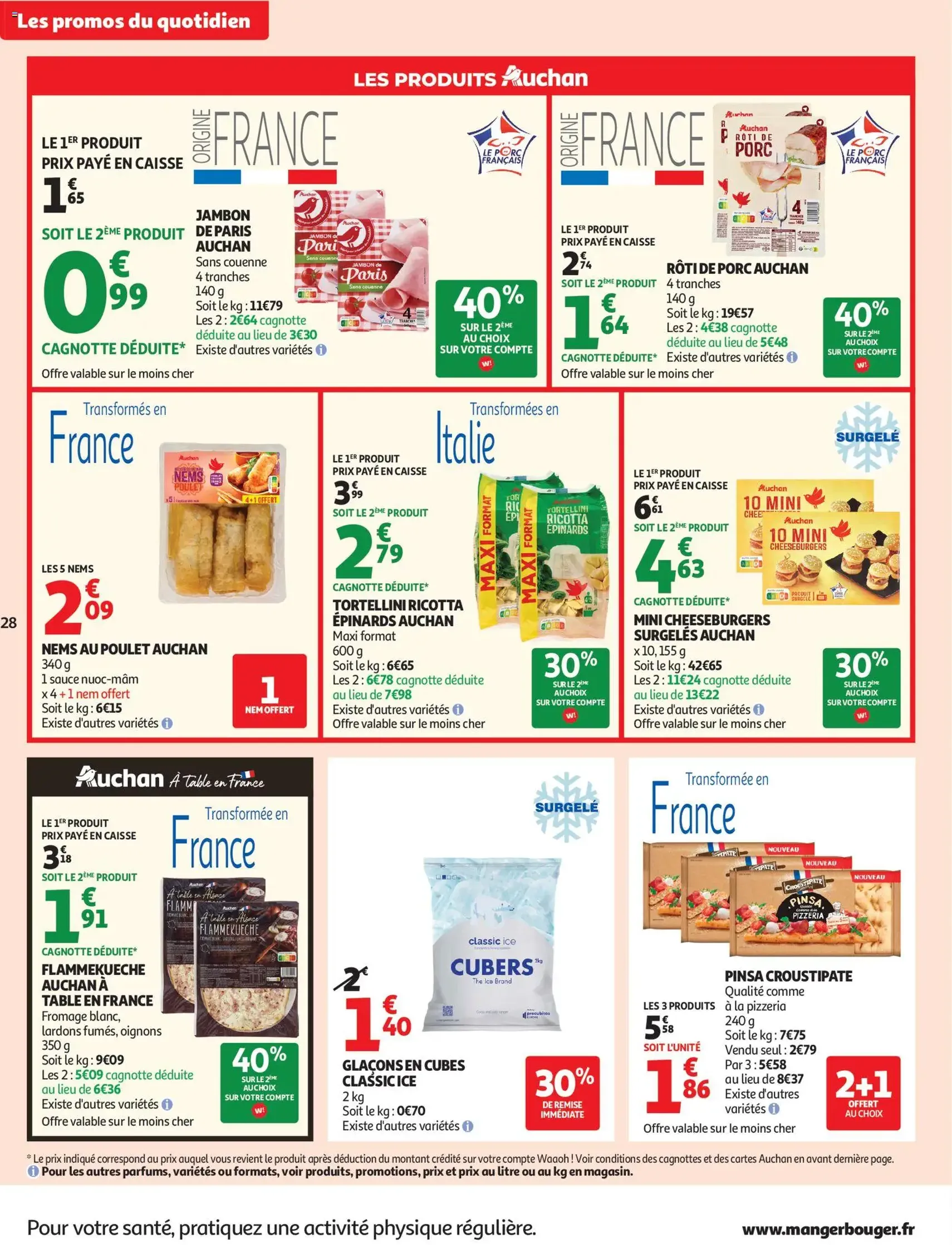 Auchan folder / publicité - geldige folder vanaf 28/07/2026 pagina 28 van 54