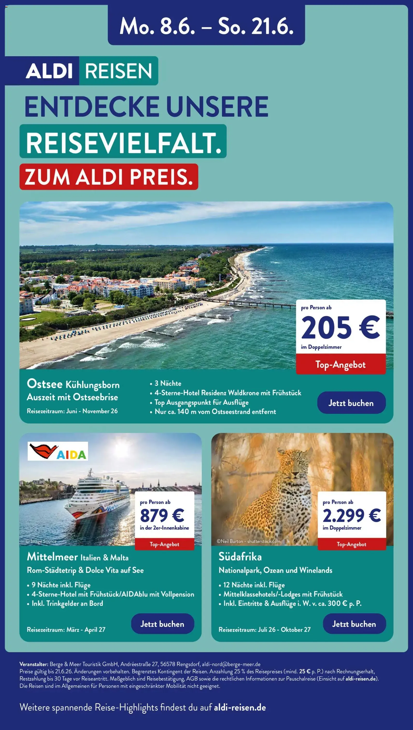 Aldi Prospekt - Gültiger Prospekt ab 15.06.2026, Seite 40 von insgesamt 41
