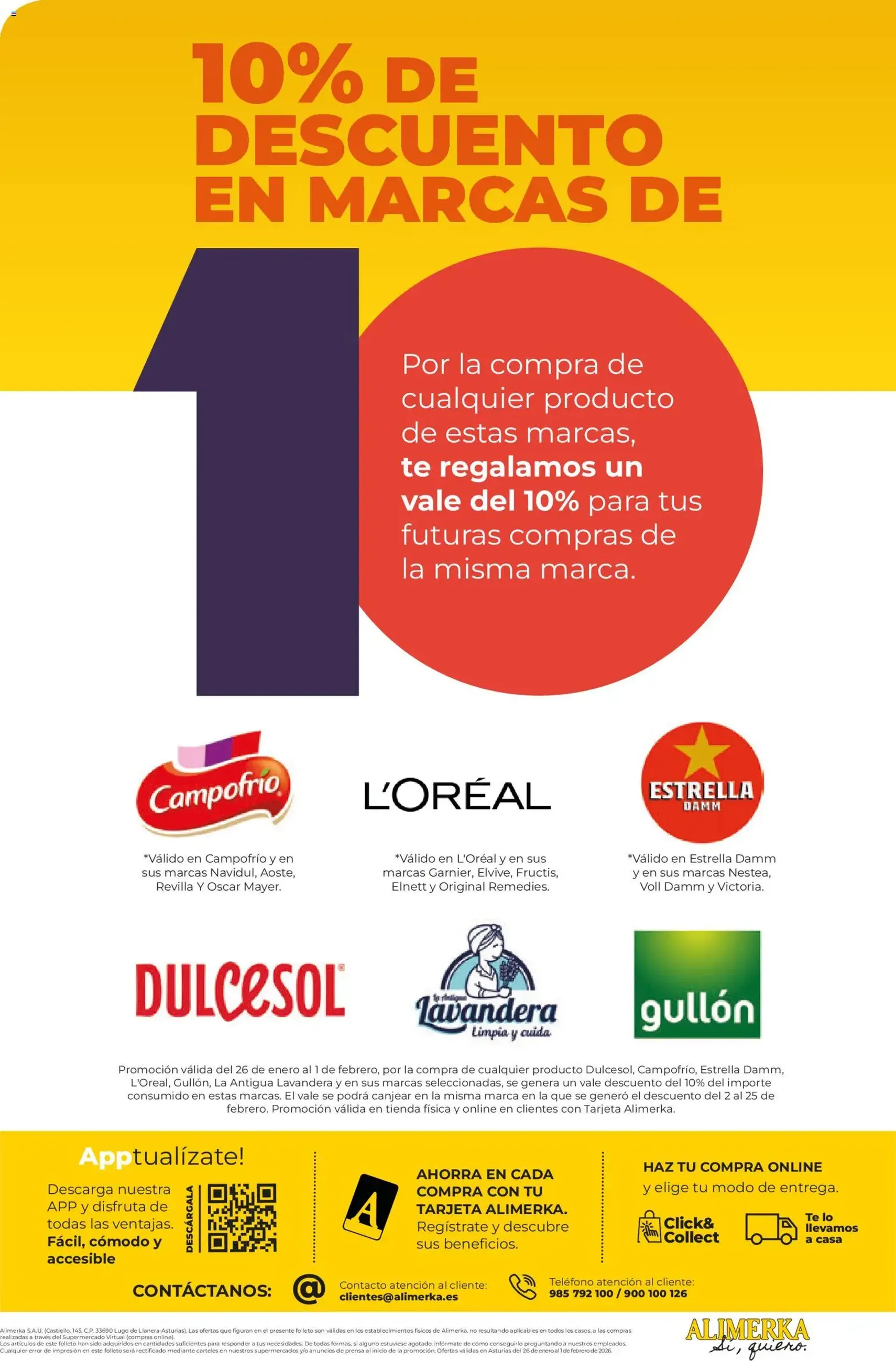Alimerka folleto Asturias - folleto válido desde 26/01/2026 página 16 de 16
