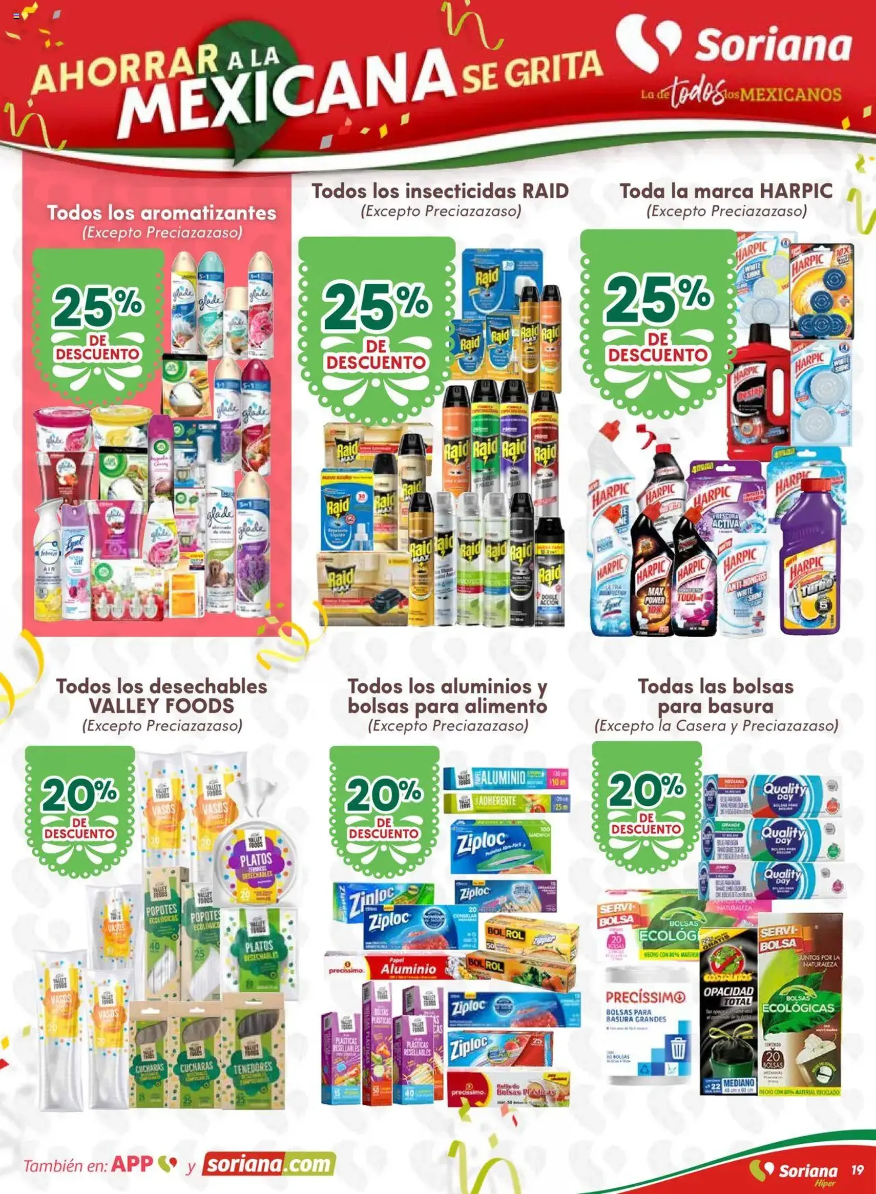 Soriana - Ahorrar a la mexicana se grita Soriana Híper Nacional - folleto válido desde 10/09/2025 página 19 de 29