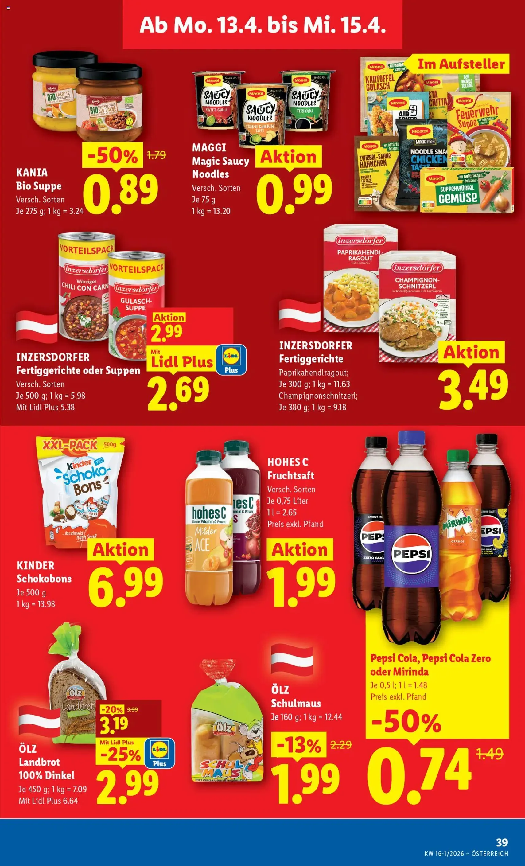 Lidl - Flugblatt - Gültiger Prospekt ab 08.04.2026, Seite 42 von insgesamt 47