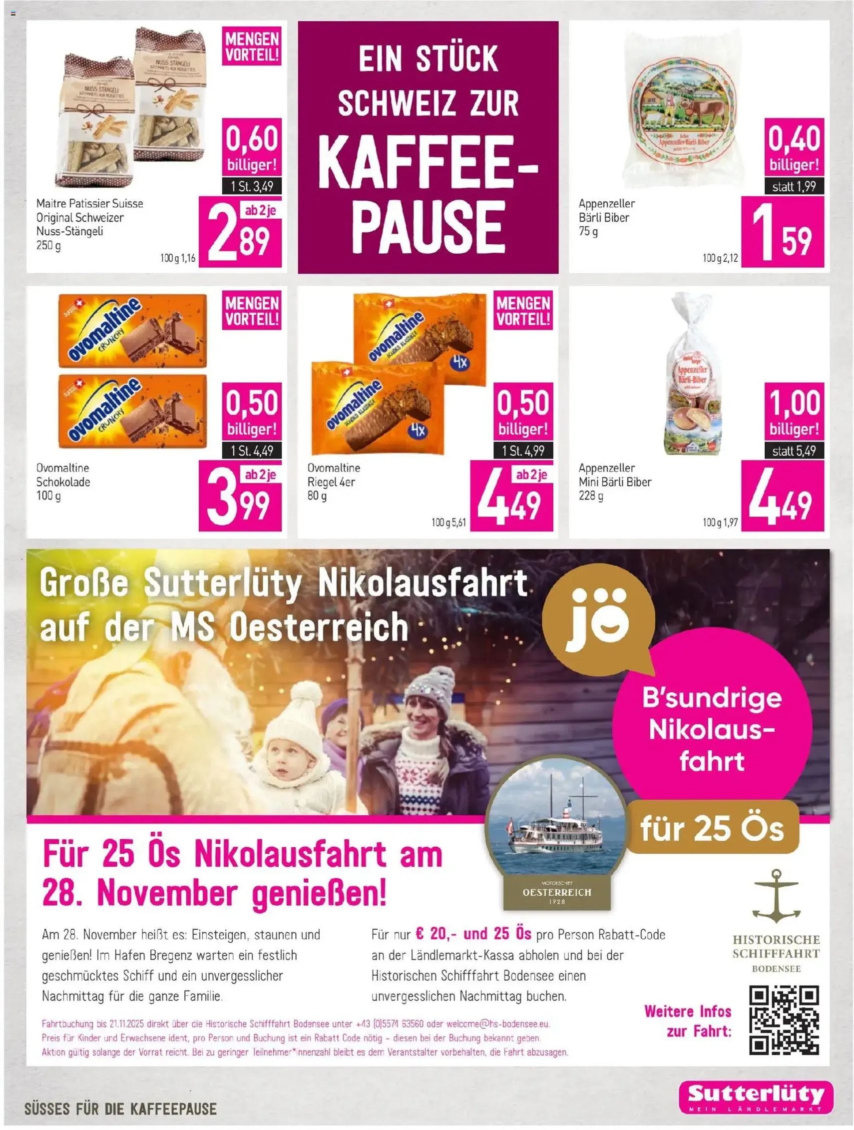 Sutterlüty Flugblatt - Gültiger Prospekt ab 13.11.2025, Seite 5 von insgesamt 20