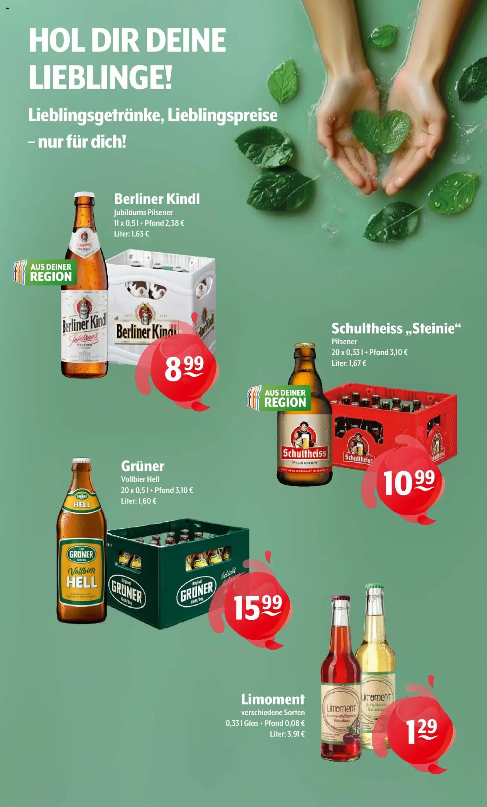 Trink und Spare Prospekt - Gültiger Prospekt ab 20.07.2026, Seite 9 von insgesamt 9
