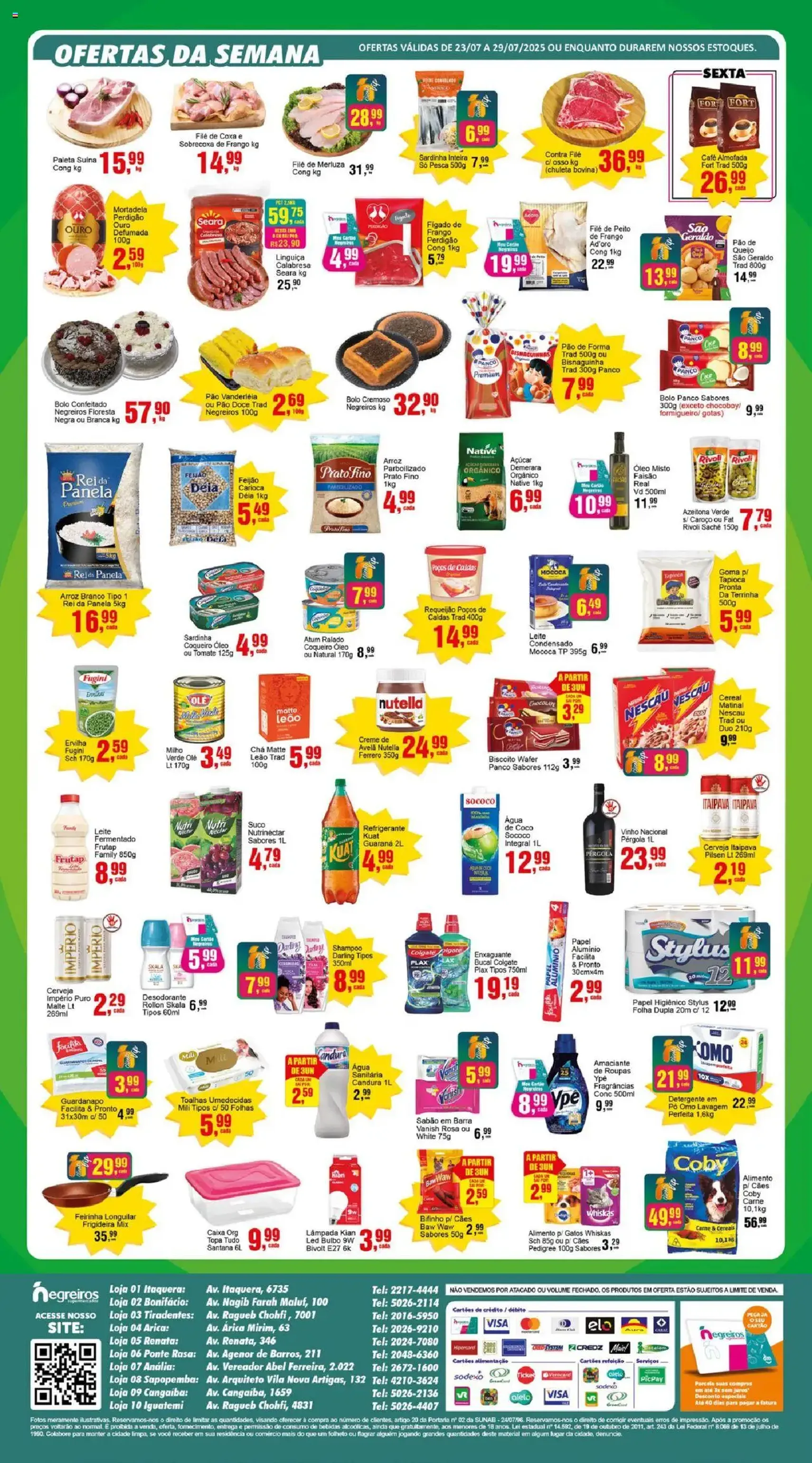 Negreiros - Ofertas da semana - folheto válido a partir de 23/07/2025 página 2 de 2