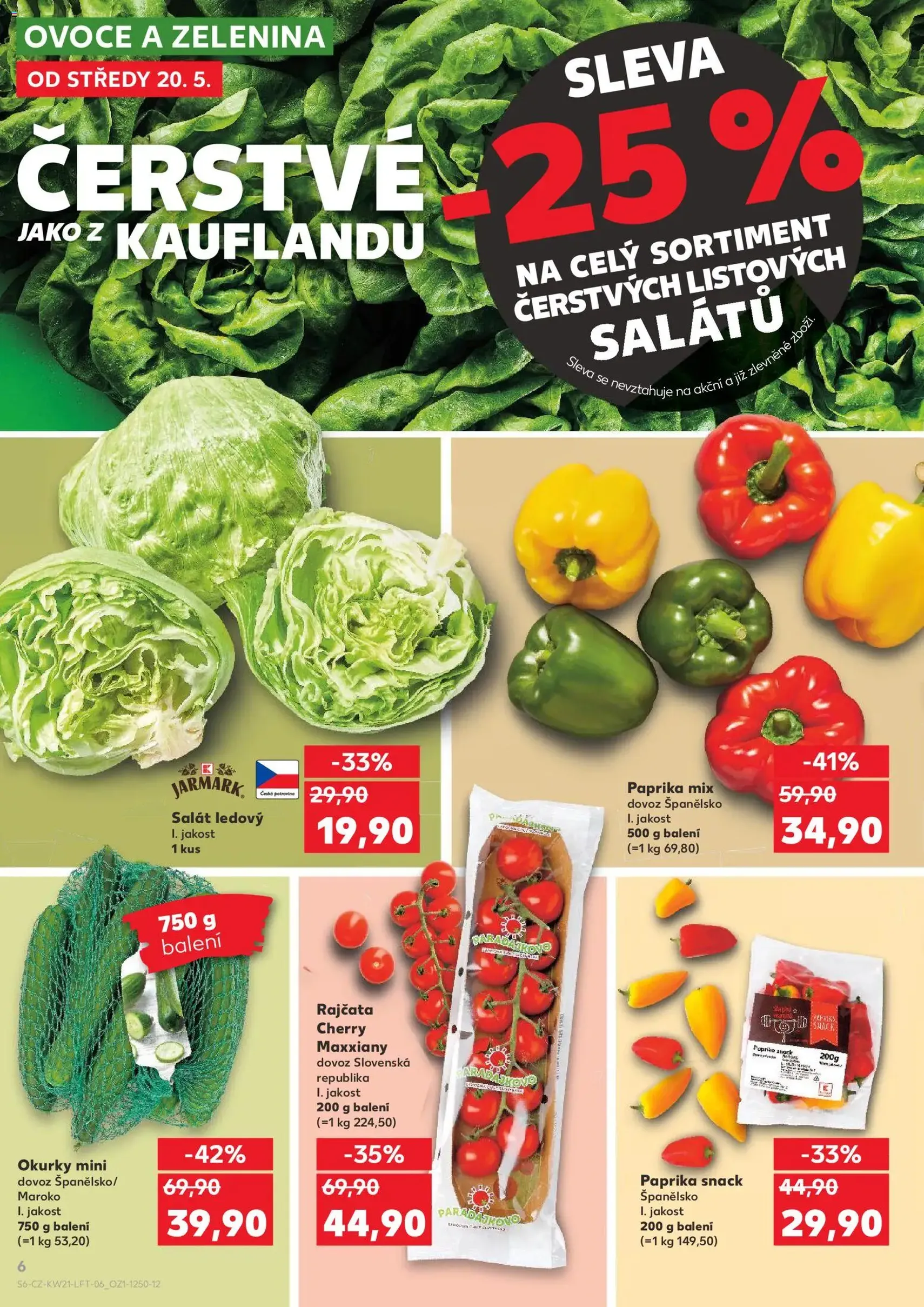 Kaufland leták - platný leták od 20.05.2026 strana 6 z 62