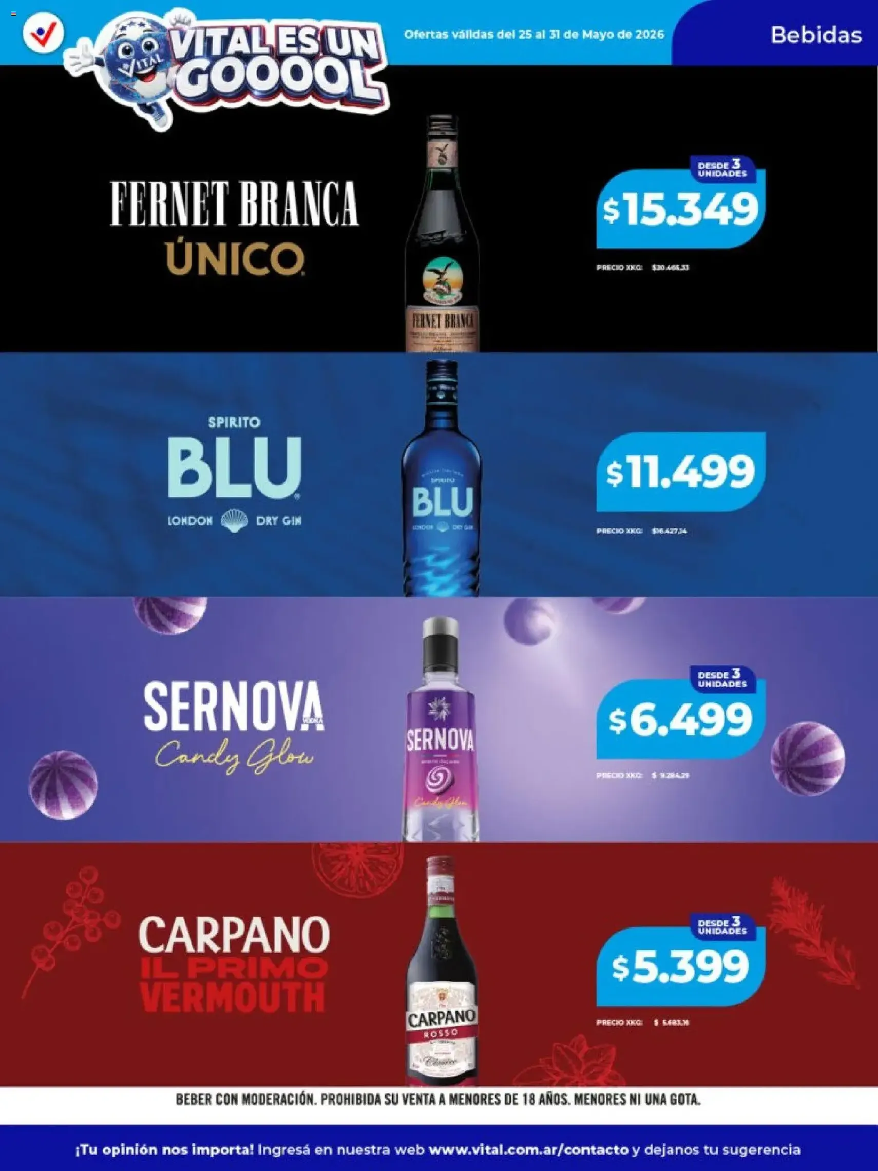 Vital - Ofertas - folleto válido desde 25/05/2026 página 18 de 19