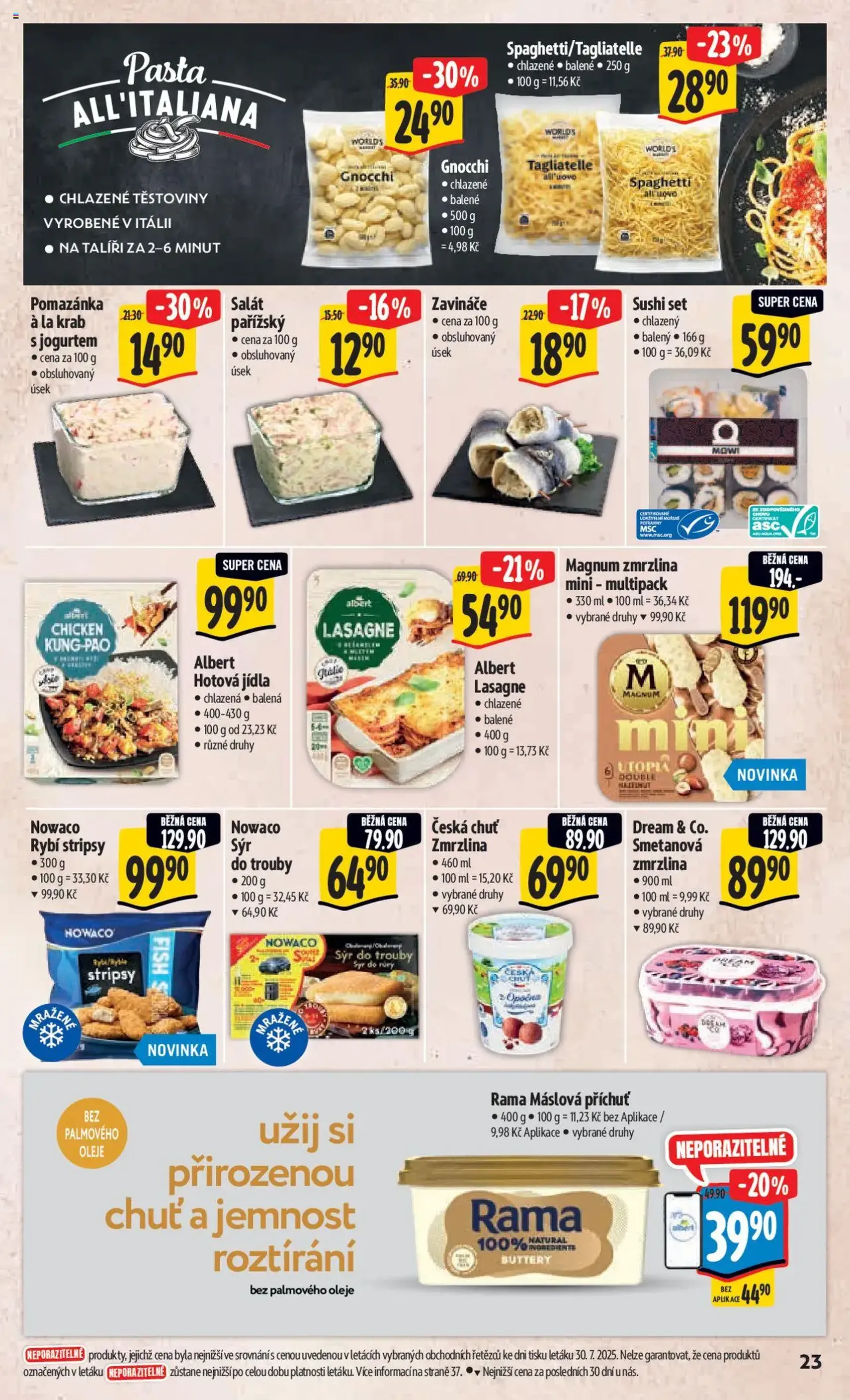 Albert leták - Hypermarket - platný leták od 06.08.2025 strana 30 z 59 Albert leták - Hypermarket - platný leták od 06.08.2025 strana 30 z 59