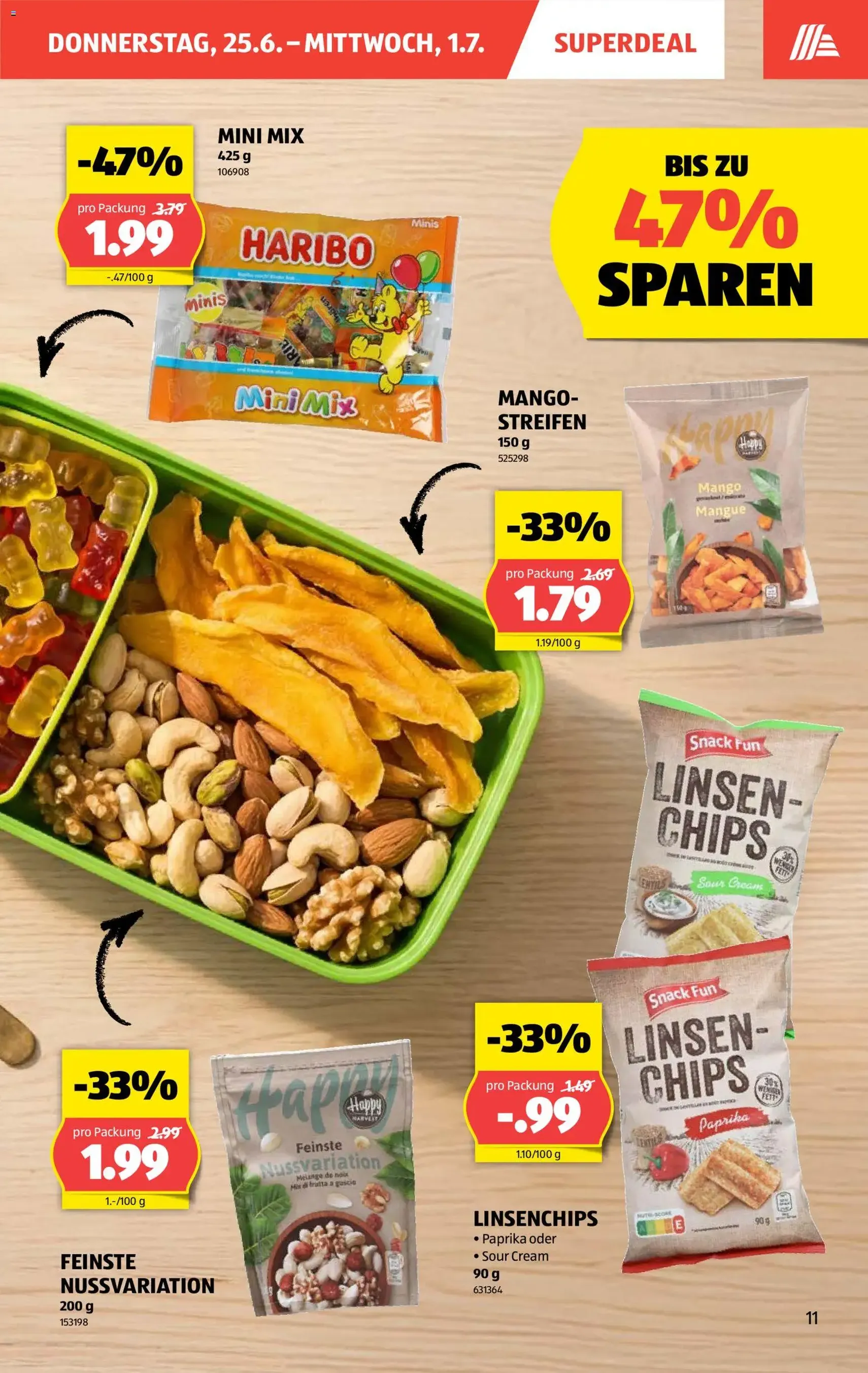 Aldi aktionen - Gültiger Prospekt ab 25.06.2026, Seite 11 von insgesamt 36