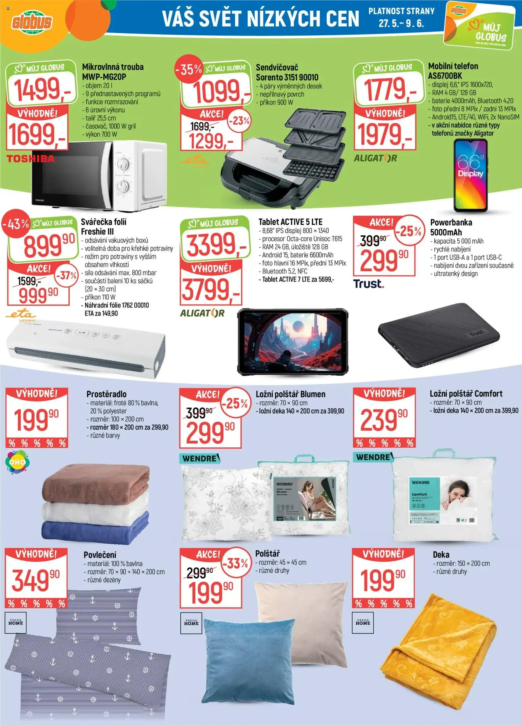 Globus leták - platný leták od 27.05.2026 strana 35 z 49