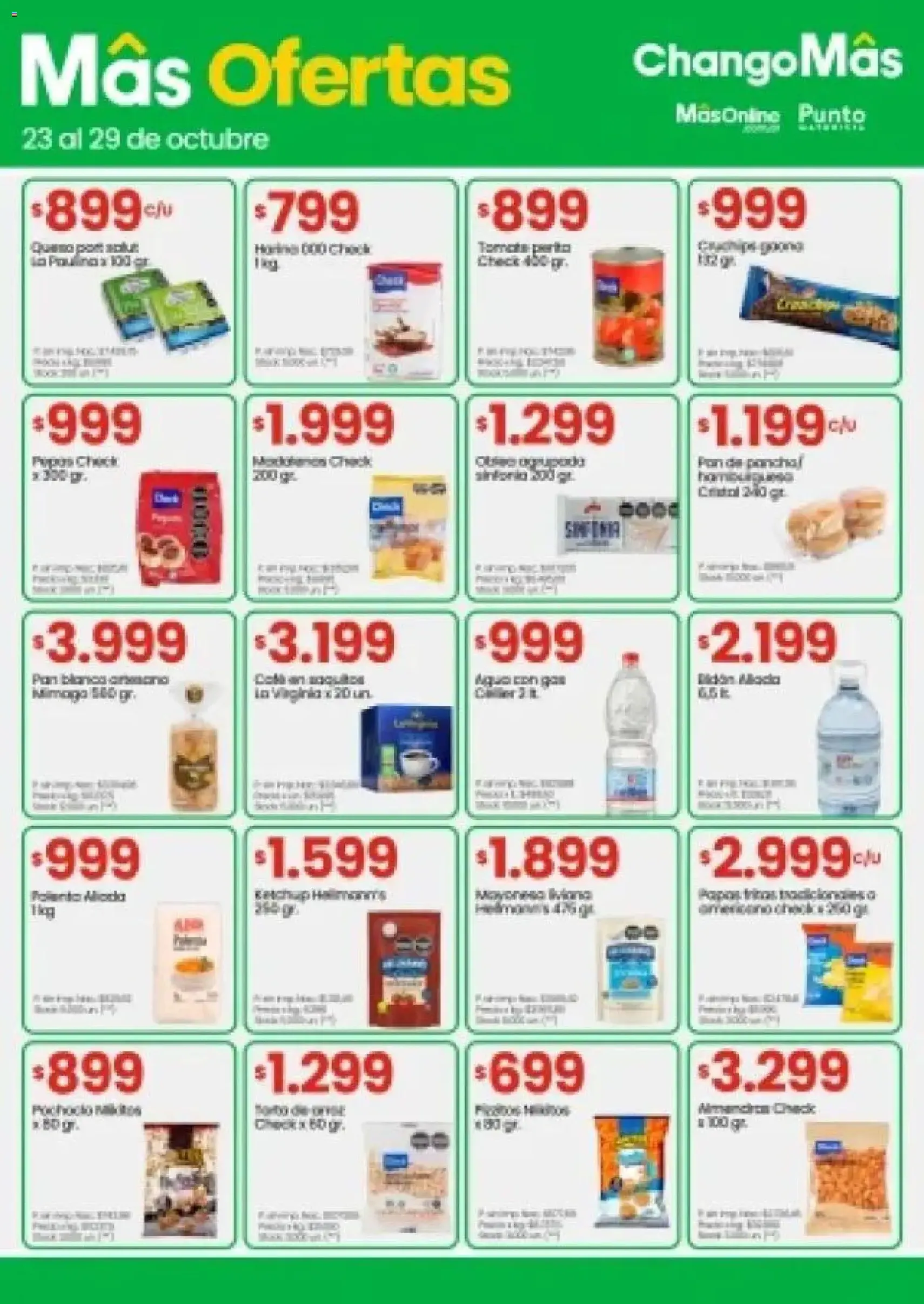 Changomas ofertas - folleto válido desde 23/10/2025 página 7 de 13 Changomas ofertas - folleto válido desde 23/10/2025 página 7 de 13