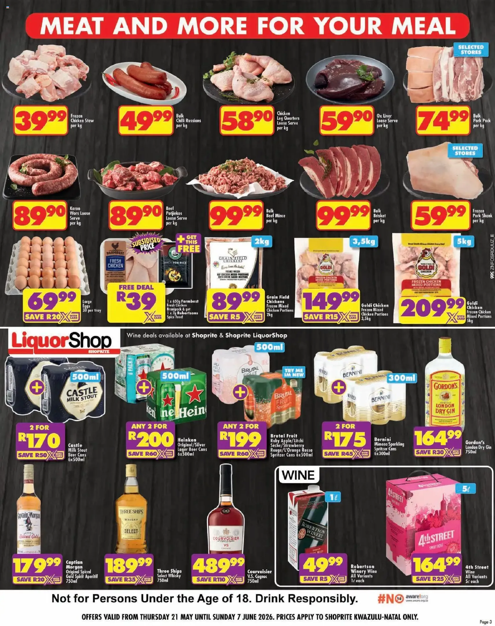 Shoprite Specials - valid flyer from 21/05/2026, page 3 of 10