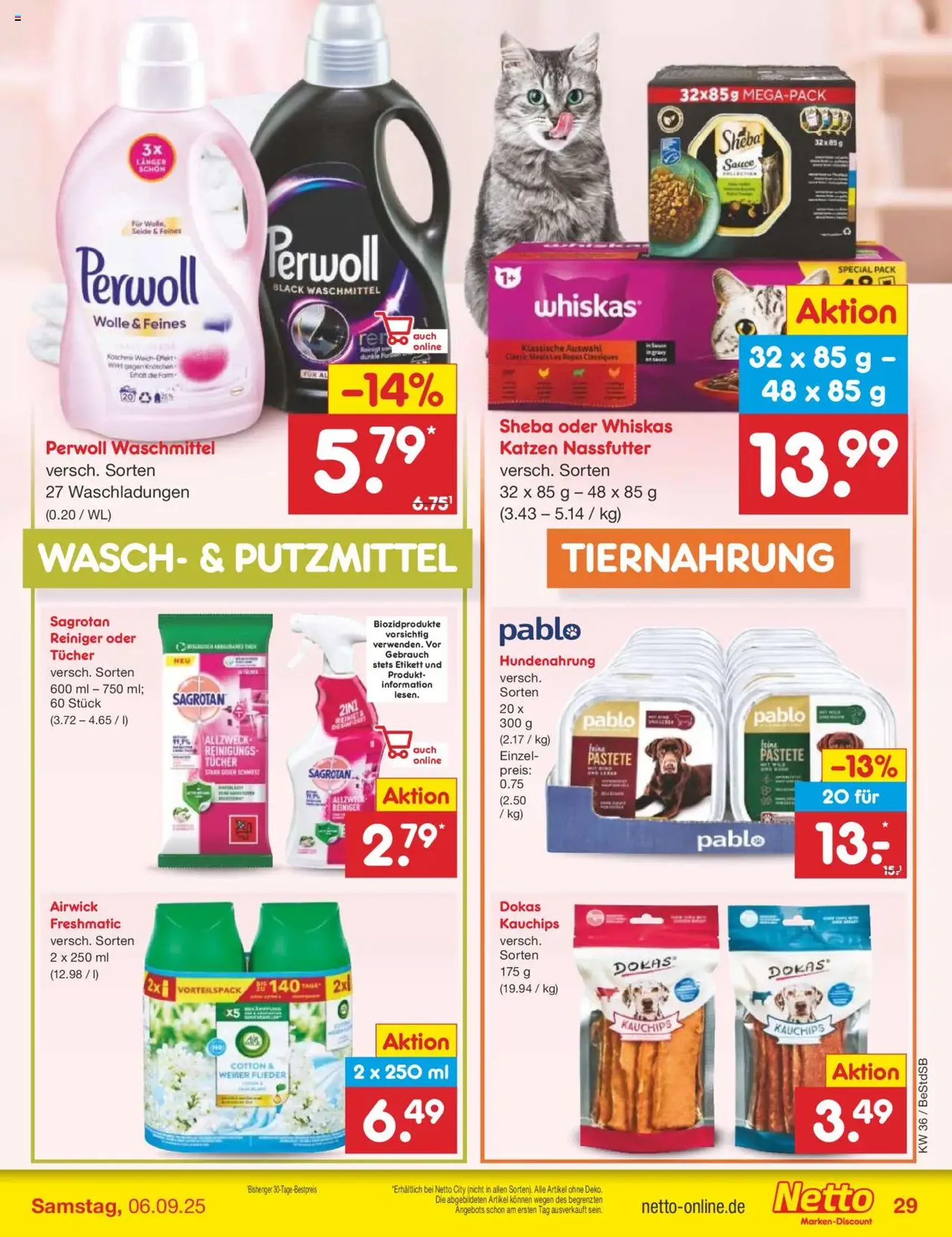 Netto Marken-Discount Prospekt - Gültiger Prospekt ab 01.09.2025, Seite 43 von insgesamt 65 Netto Marken-Discount Prospekt - Gültiger Prospekt ab 01.09.2025, Seite 43 von insgesamt 65