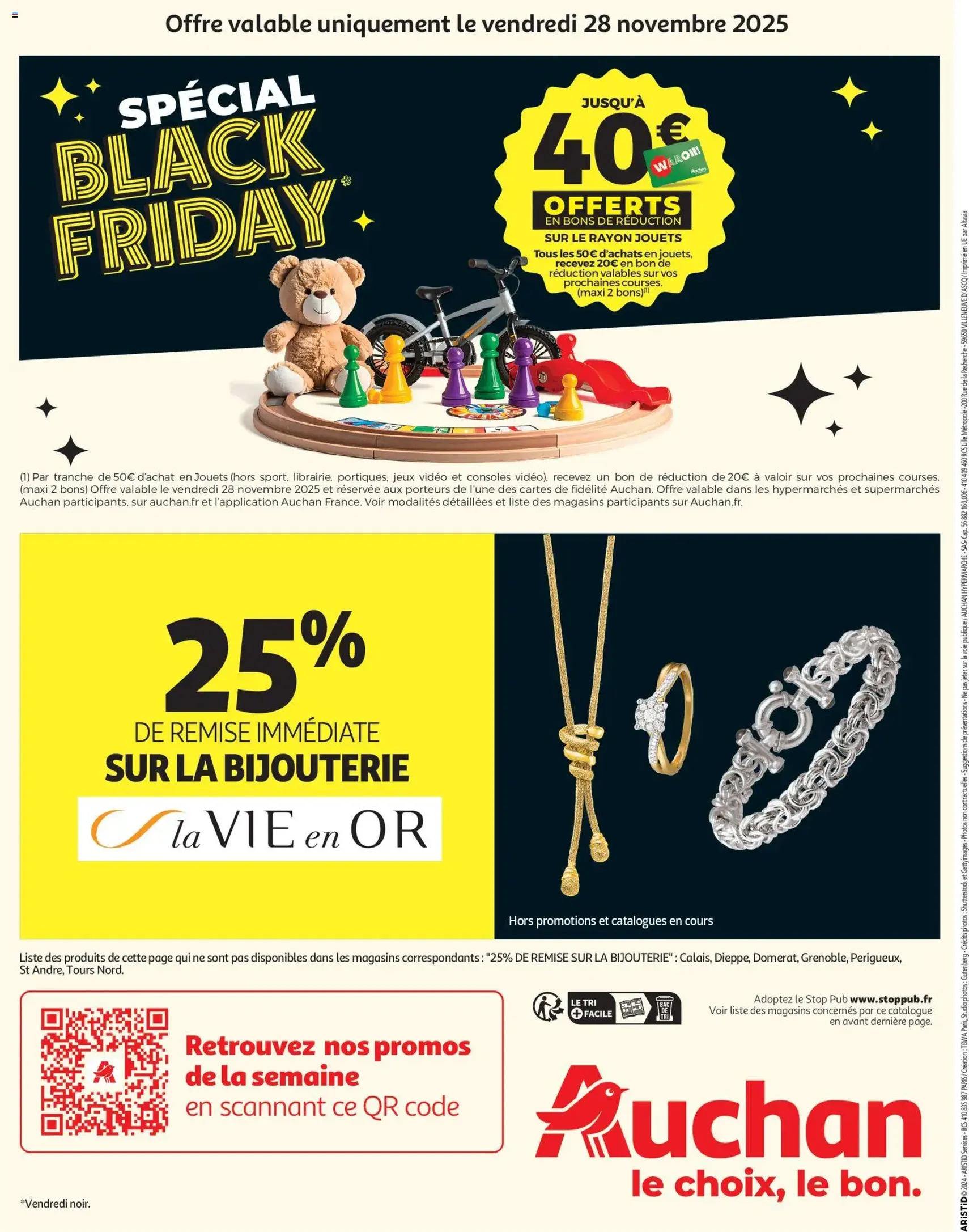 Auchan Black Friday - brochure valable à partir du 25/11/2025, page 28 sur 28