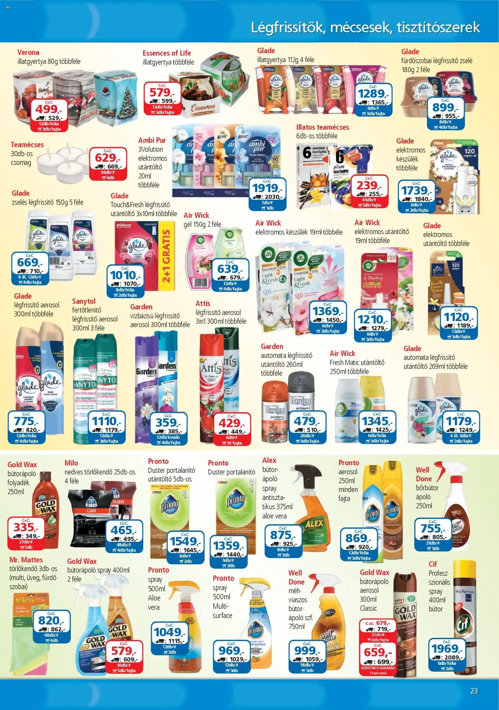 ÁRKLUB Akciós újság - 2025.12.01. érvényes szórólap 23 oldal 32 oldalból