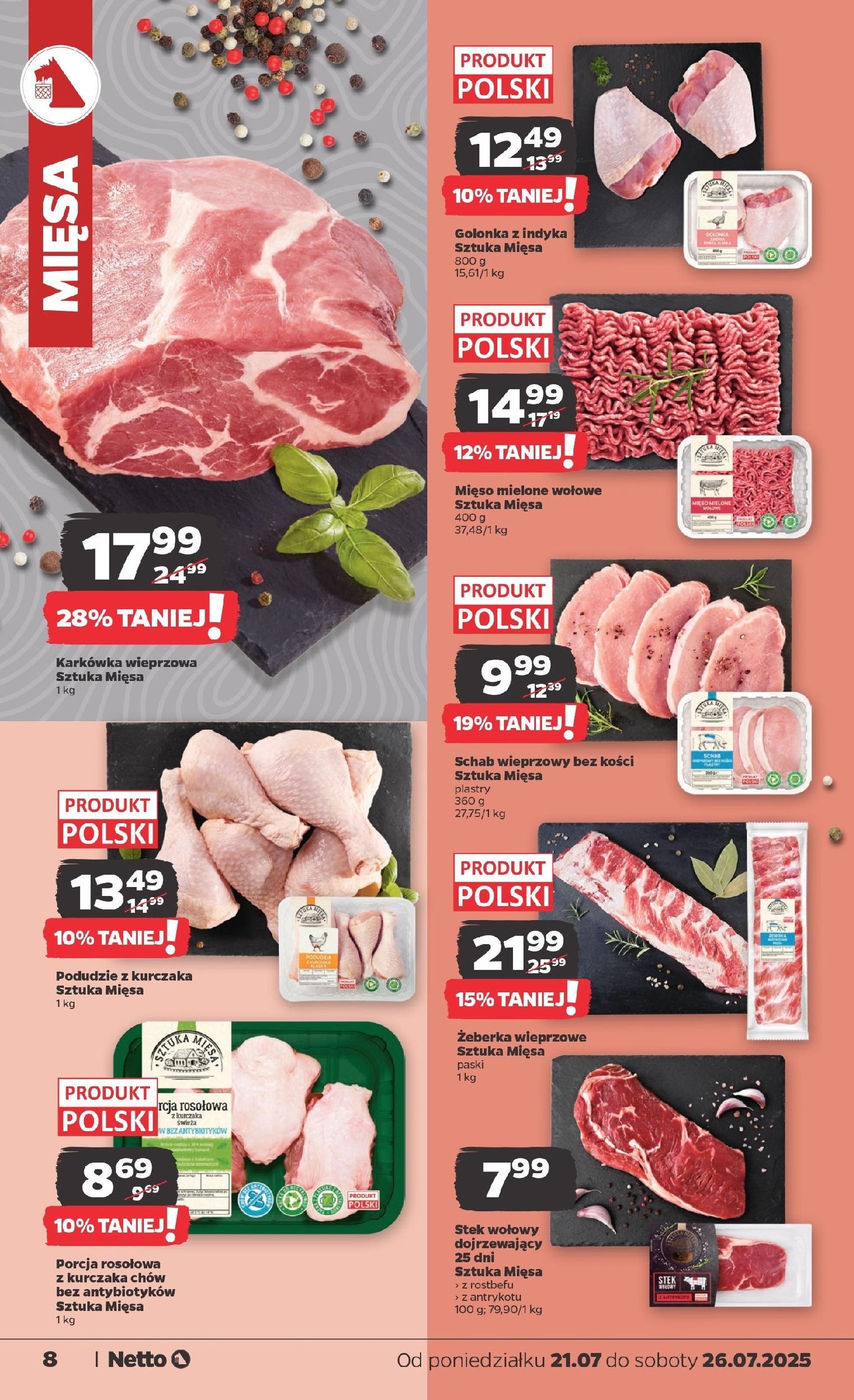 Netto gazetka - Spożywcza - ważny gazetka od 21.07.2025 strona 8 z 31