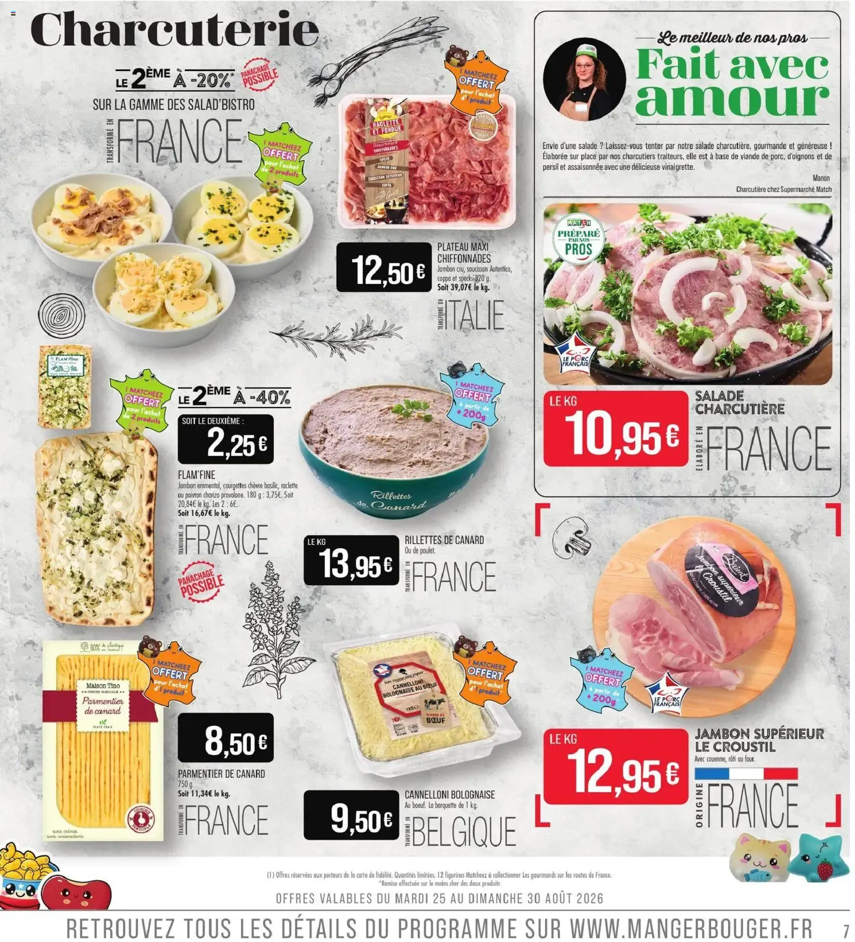 Match Supermarché catalogue - brochure valable à partir du 25/08/2026, page 7 sur 26