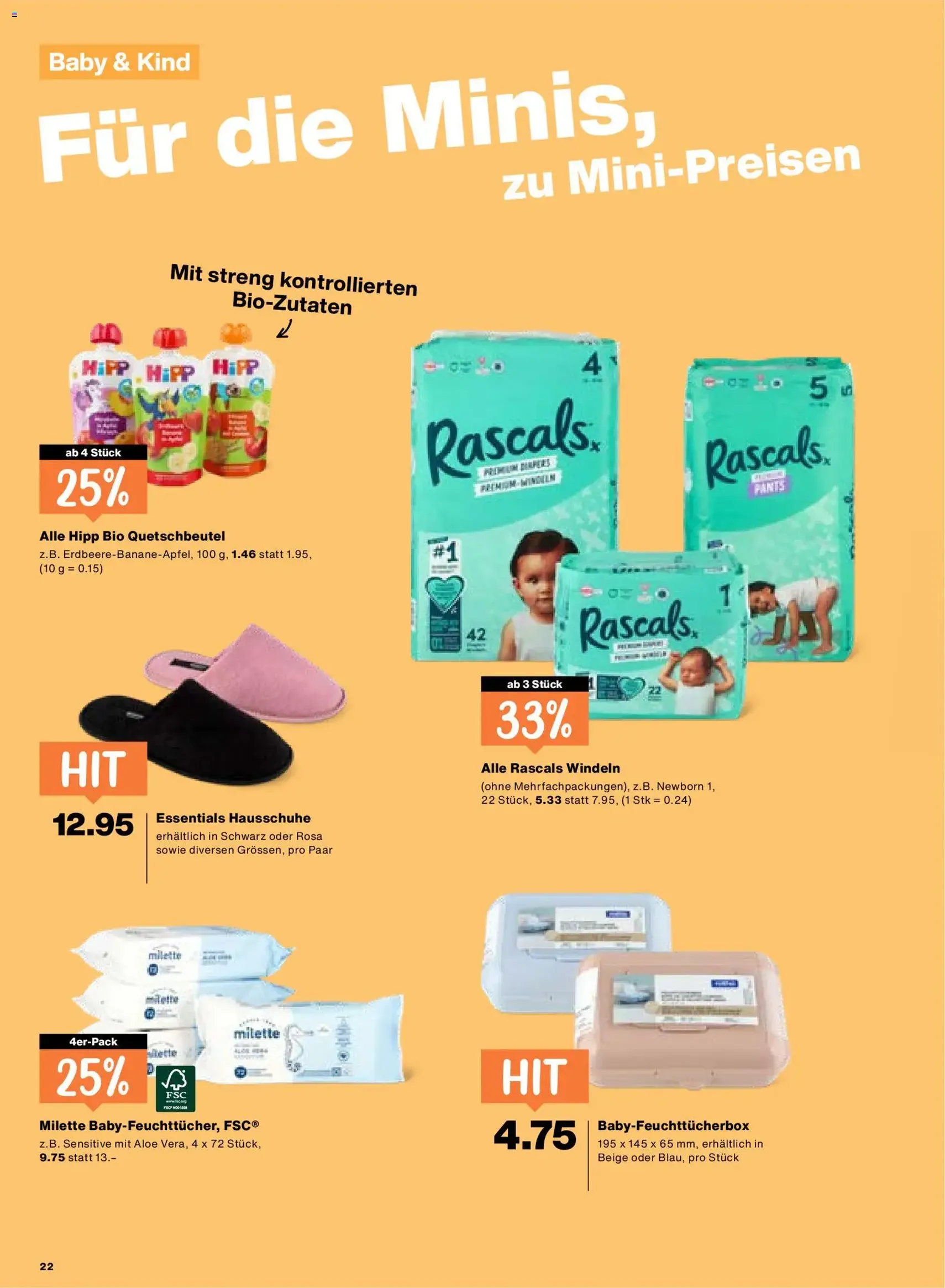 Migros aktionen - Gültiger Prospekt ab 16.04.2026, Seite 22 von insgesamt 24