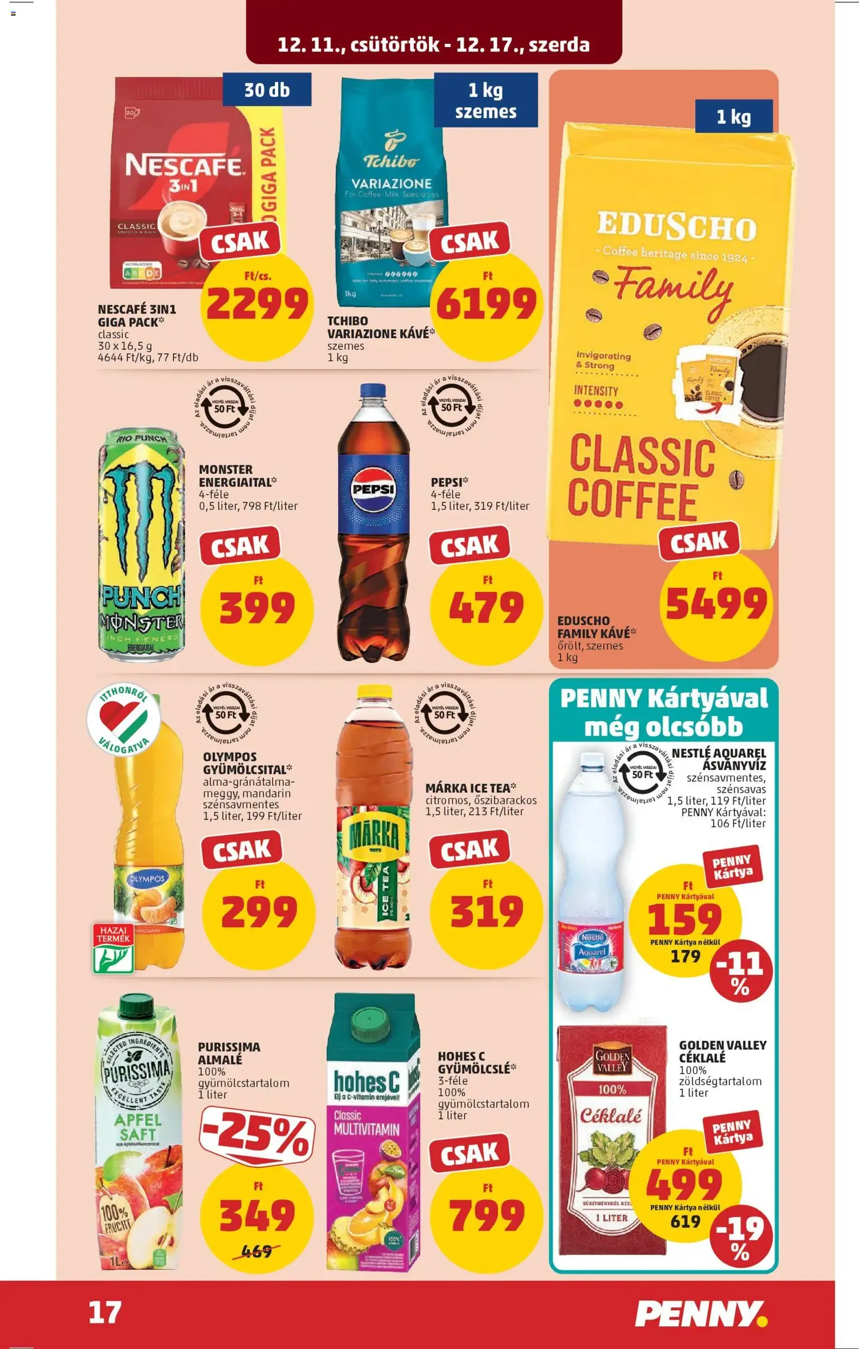 PENNY Akciós újság - 2025.12.11. érvényes szórólap 21 oldal 46 oldalból