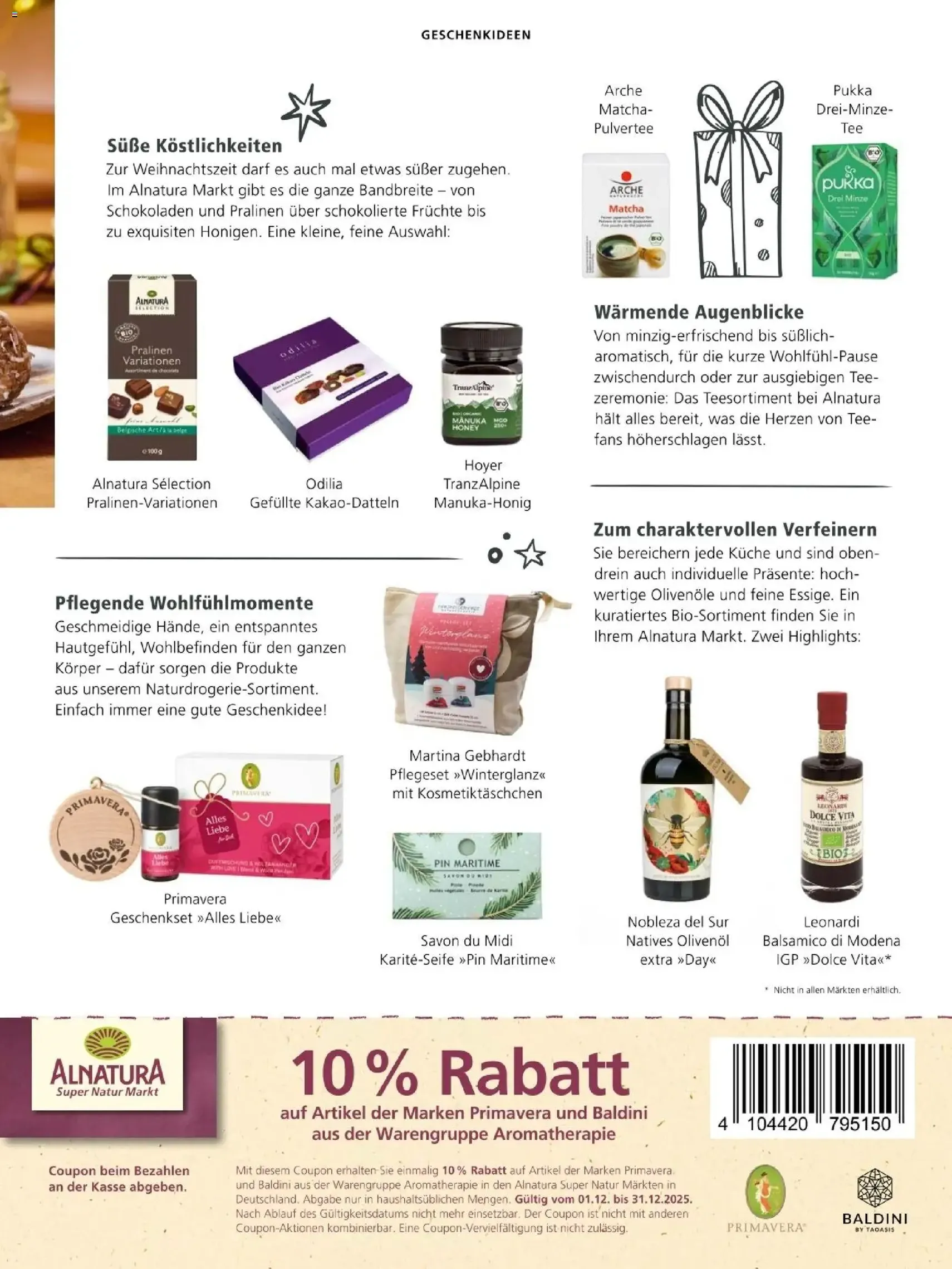 Alnatura Prospekt - Gültiger Prospekt ab 01.12.2025, Seite 35 von insgesamt 64