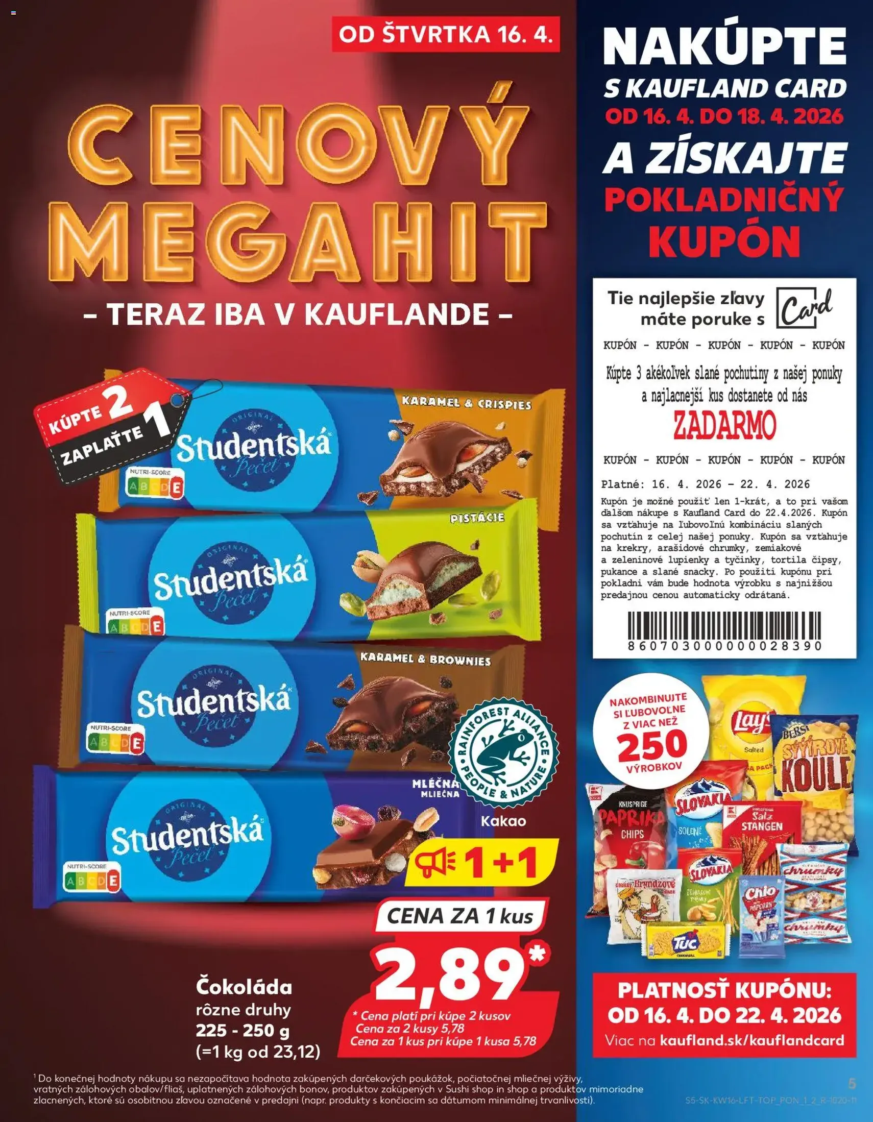 Kaufland leták - platný leták od 16.04.2026 strana 5 z 76