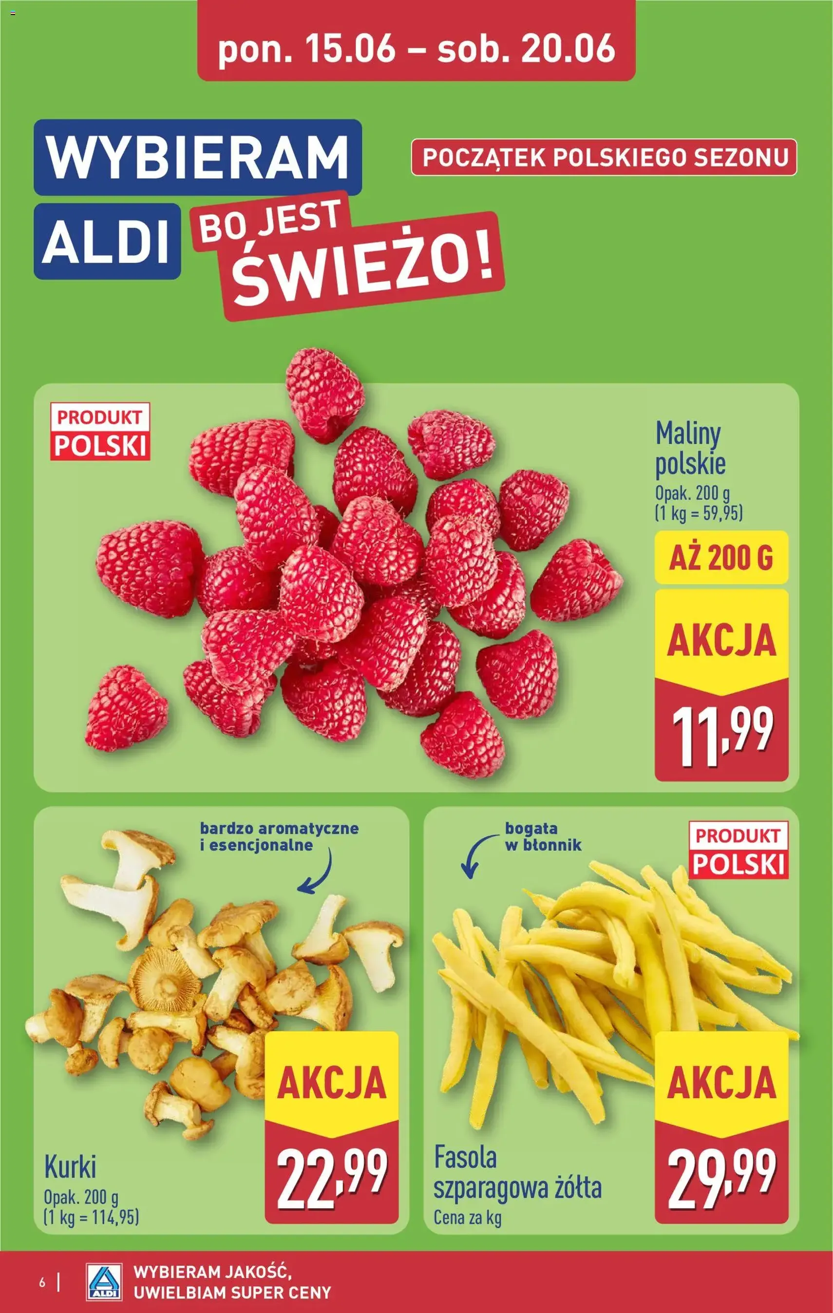 Aldi gazetka - ważny gazetka od 15.06.2026 strona 6 z 40