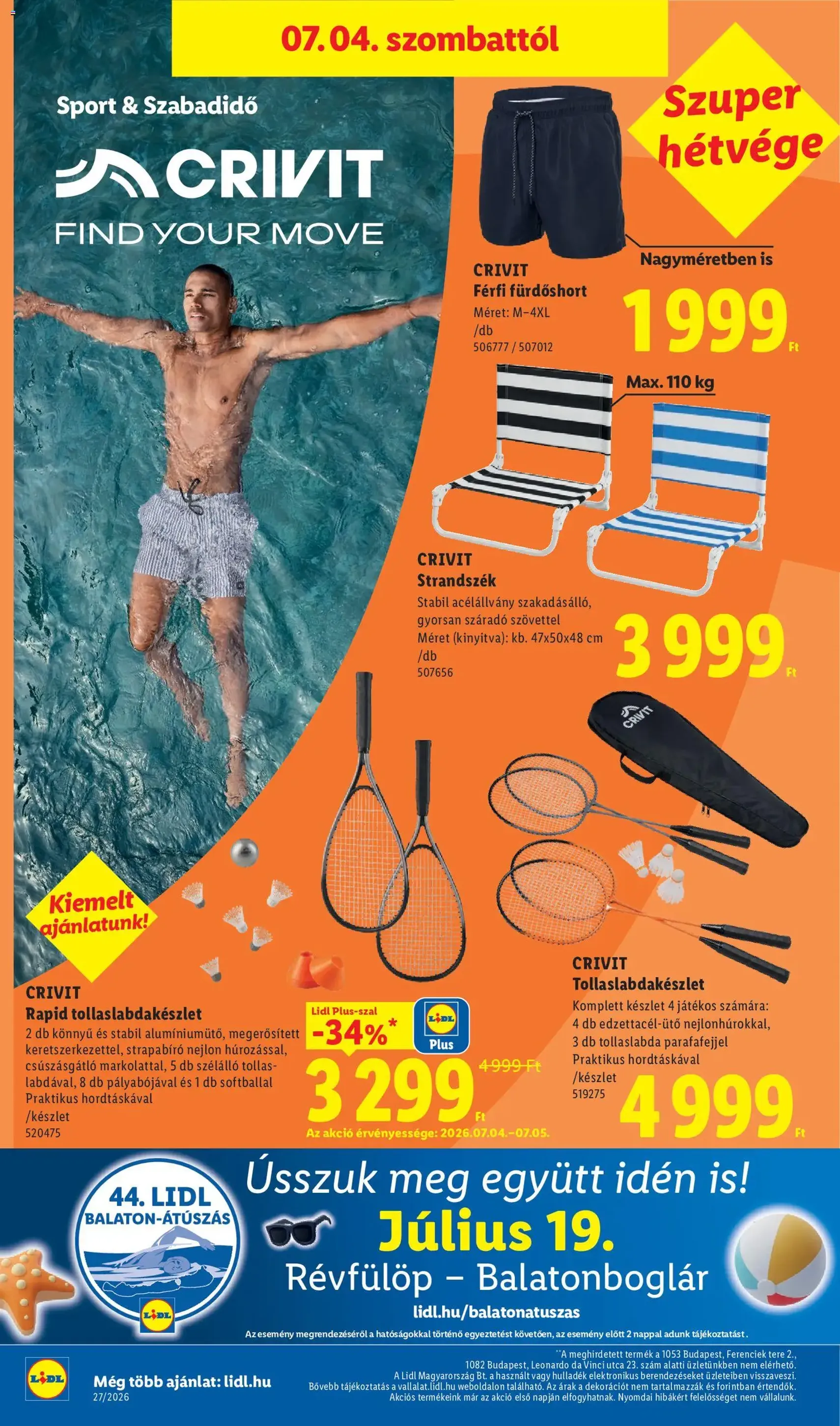 Lidl akciós újság - 2026.07.02. érvényes szórólap 54 oldal 86 oldalból
