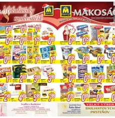 Makos leták - náhľad letáku platný od 01.12.2025