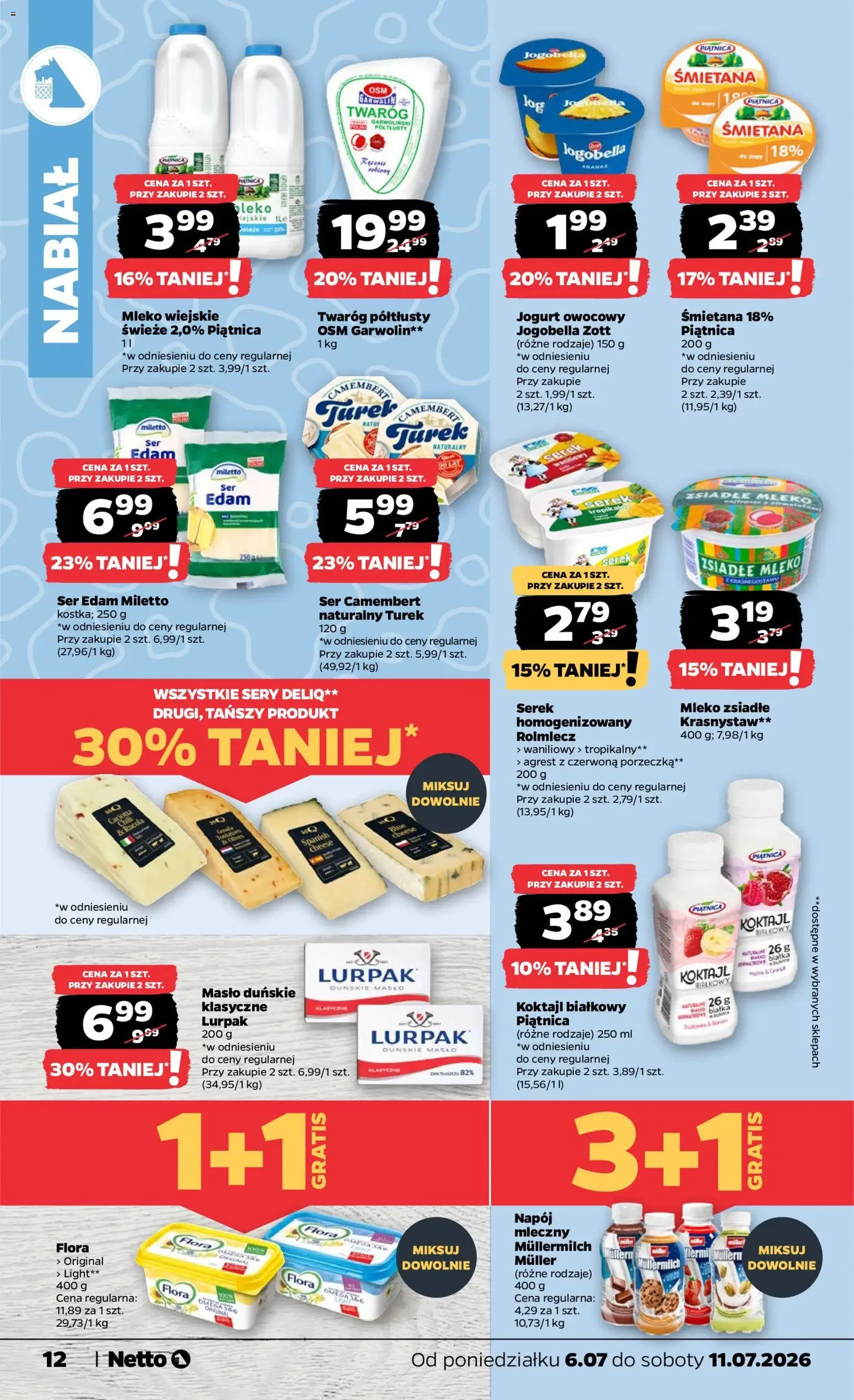 Netto gazetka od poniedziałku spożywcza - ważny gazetka od 06.07.2026 strona 12 z 35