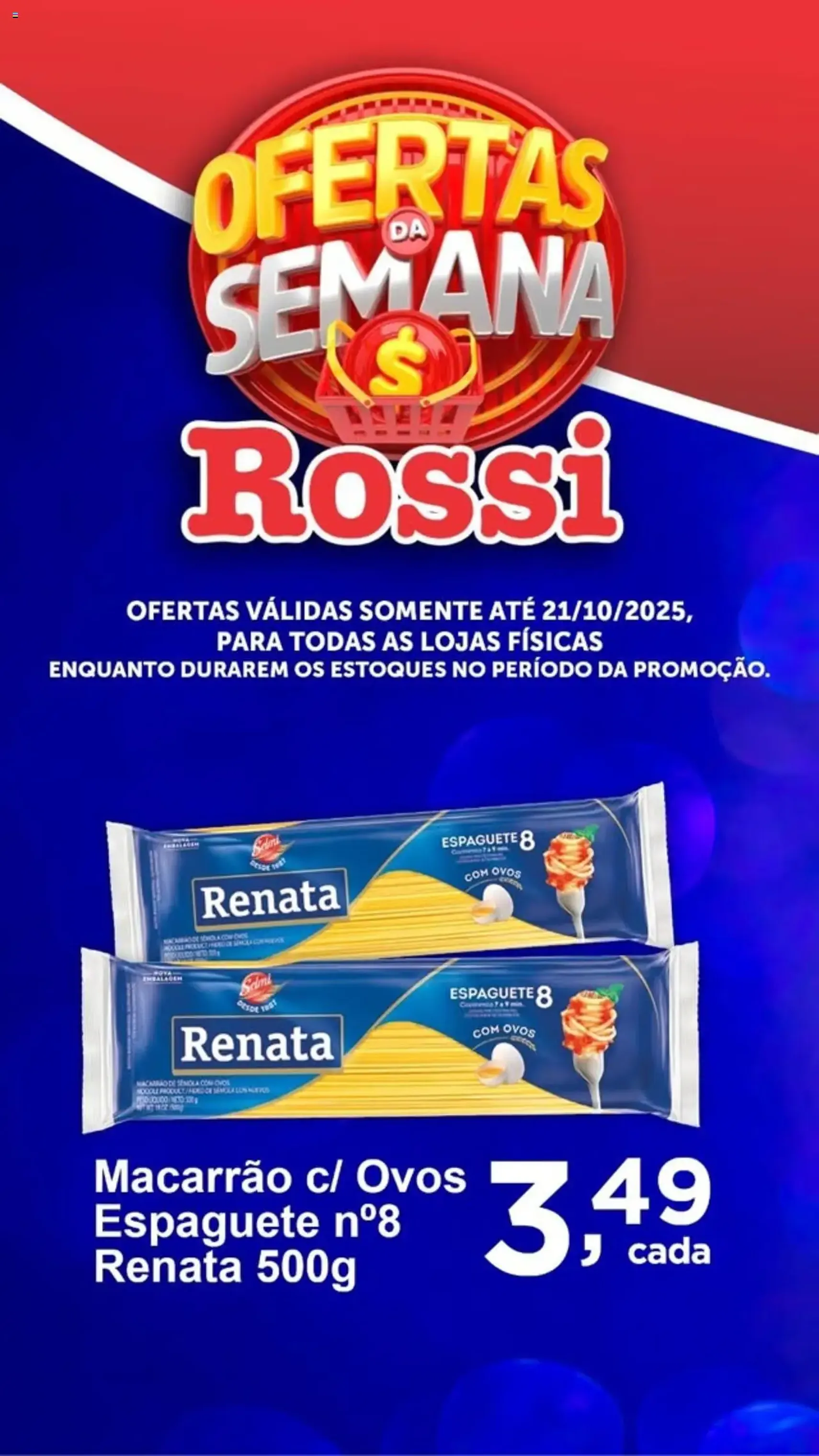 Rossi Supermercados - Ofertas da semana - folheto válido a partir de 16/10/2025 página 3 de 4