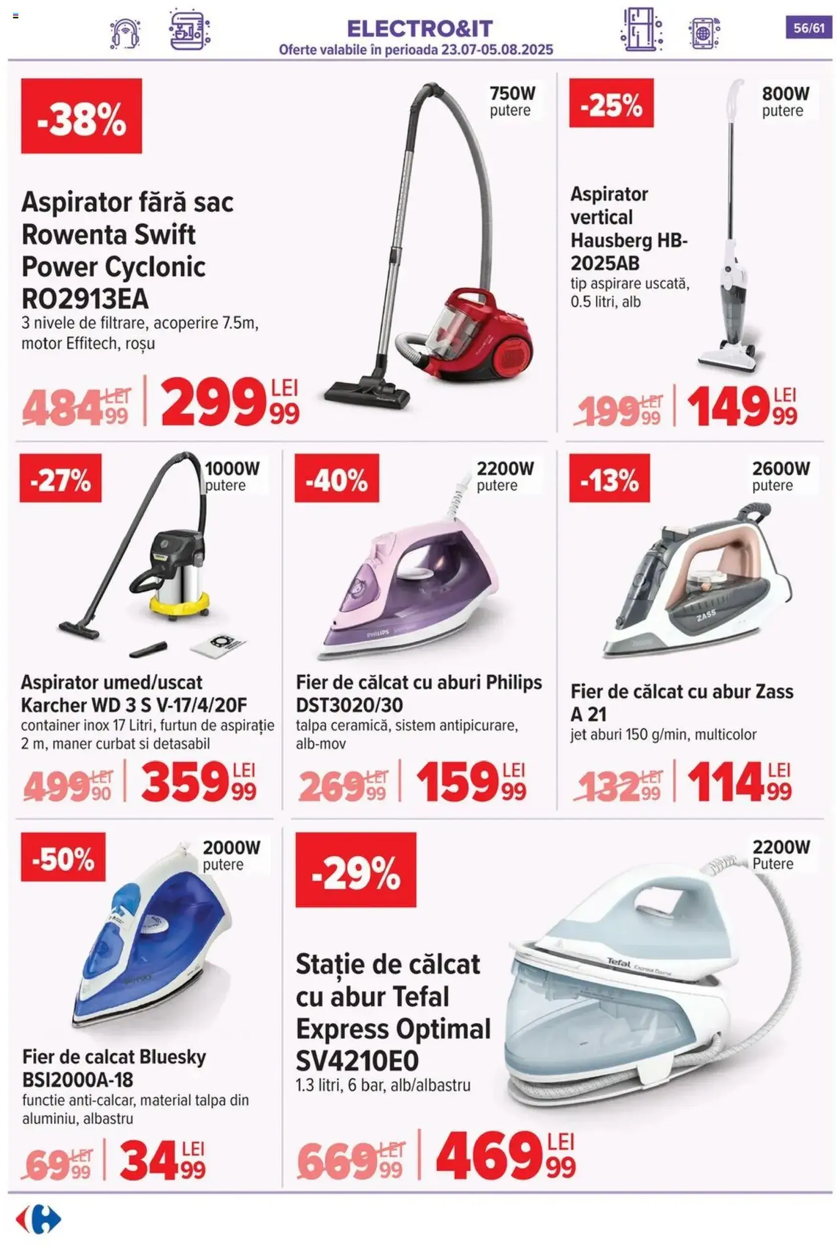 Catalog Carrefour - cataloage valabile începând cu 30.07.2025 pagina 57 din 62 Catalog Carrefour - cataloage valabile începând cu 30.07.2025 pagina 57 din 62