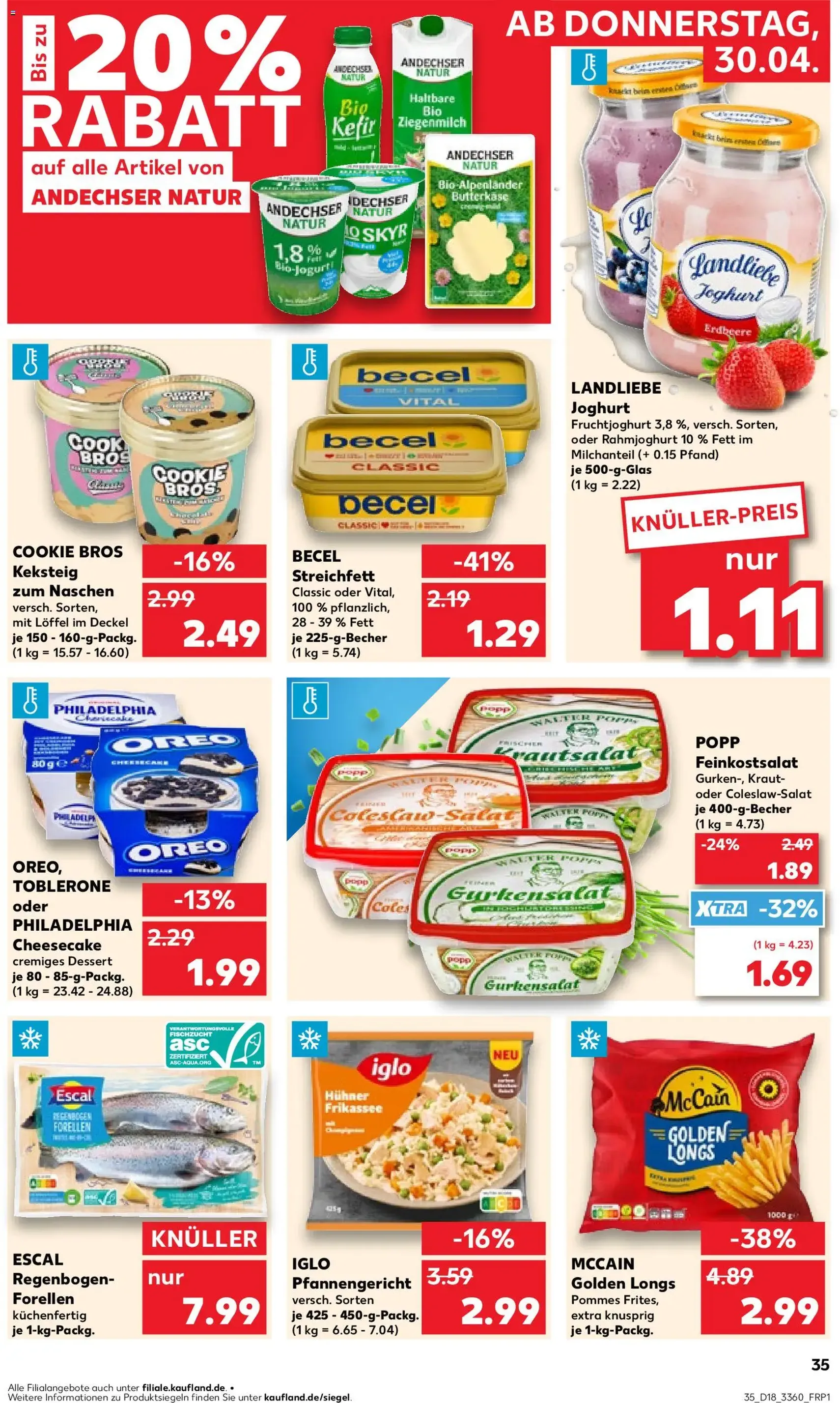 Kaufland Prospekt - Gültiger Prospekt ab 30.04.2026, Seite 35 von insgesamt 62