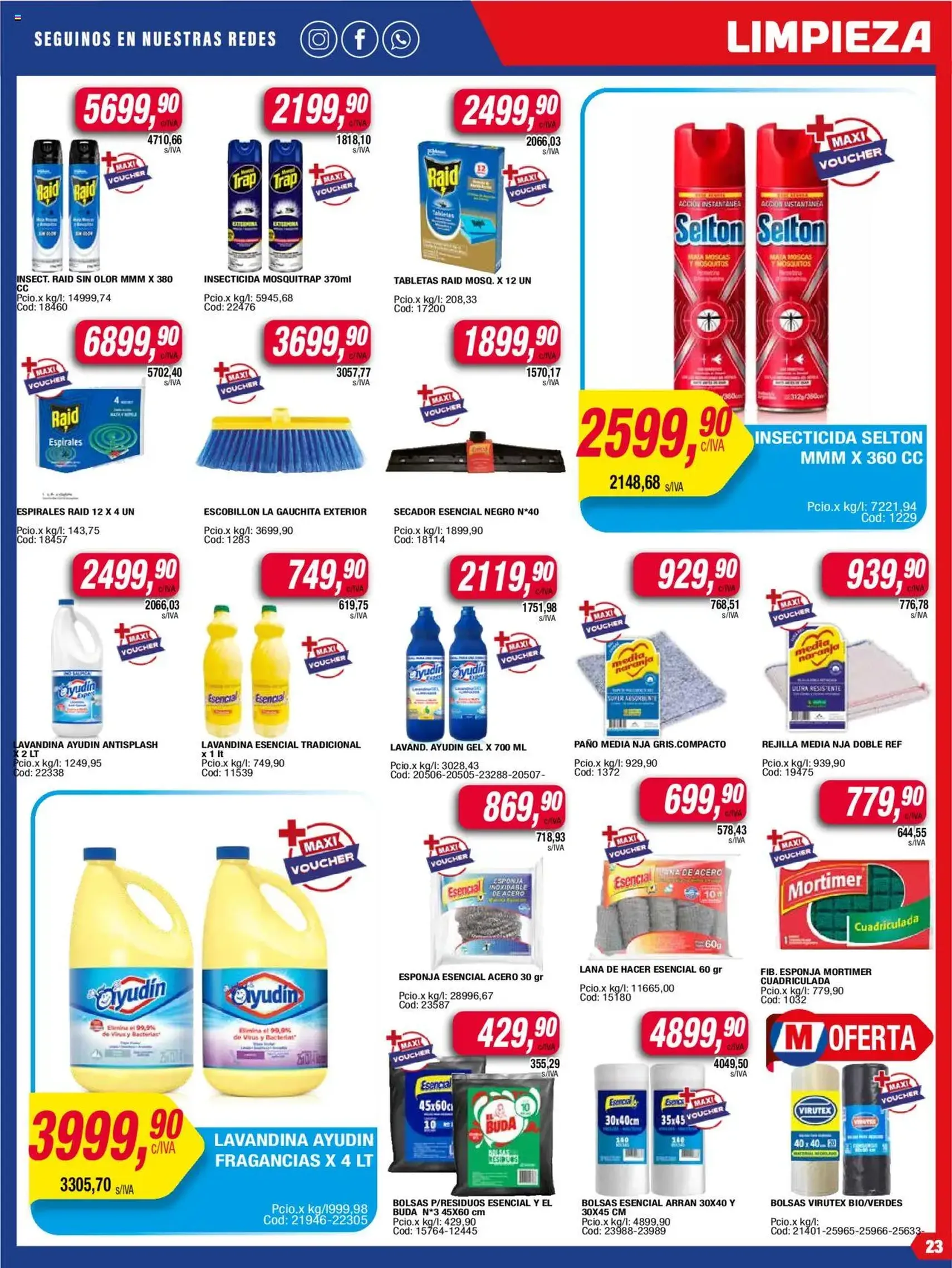 Maxiconsumo ofertas - folleto válido desde 18/08/2025 página 23 de 28