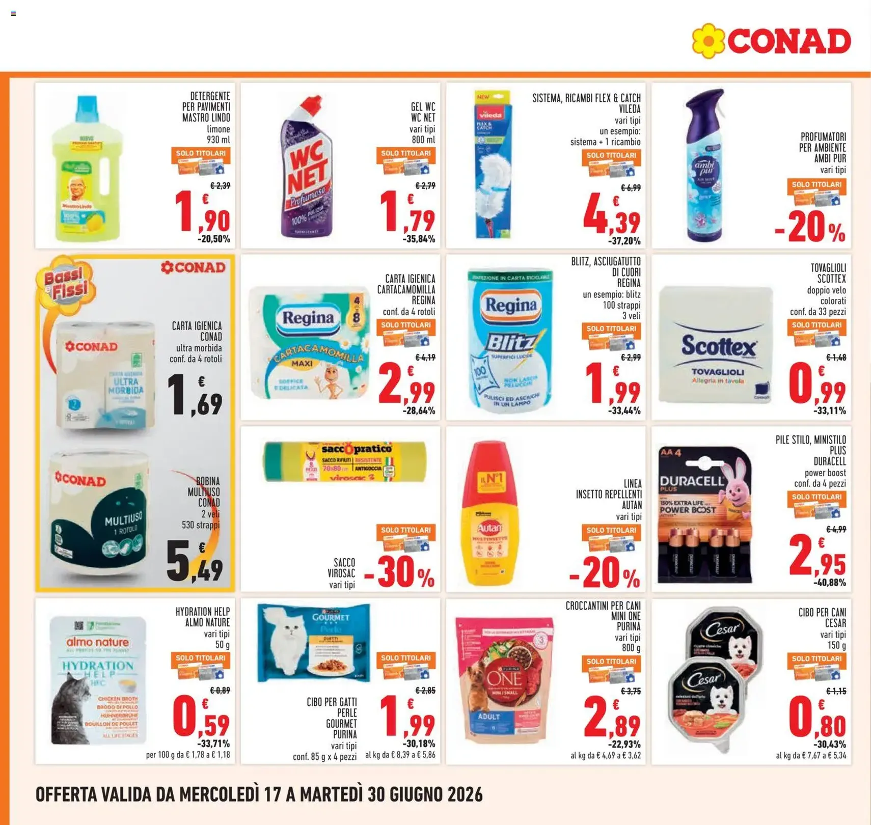 Conad volantino - volantino valido dal 17/06/2026 pagina 20 di 24