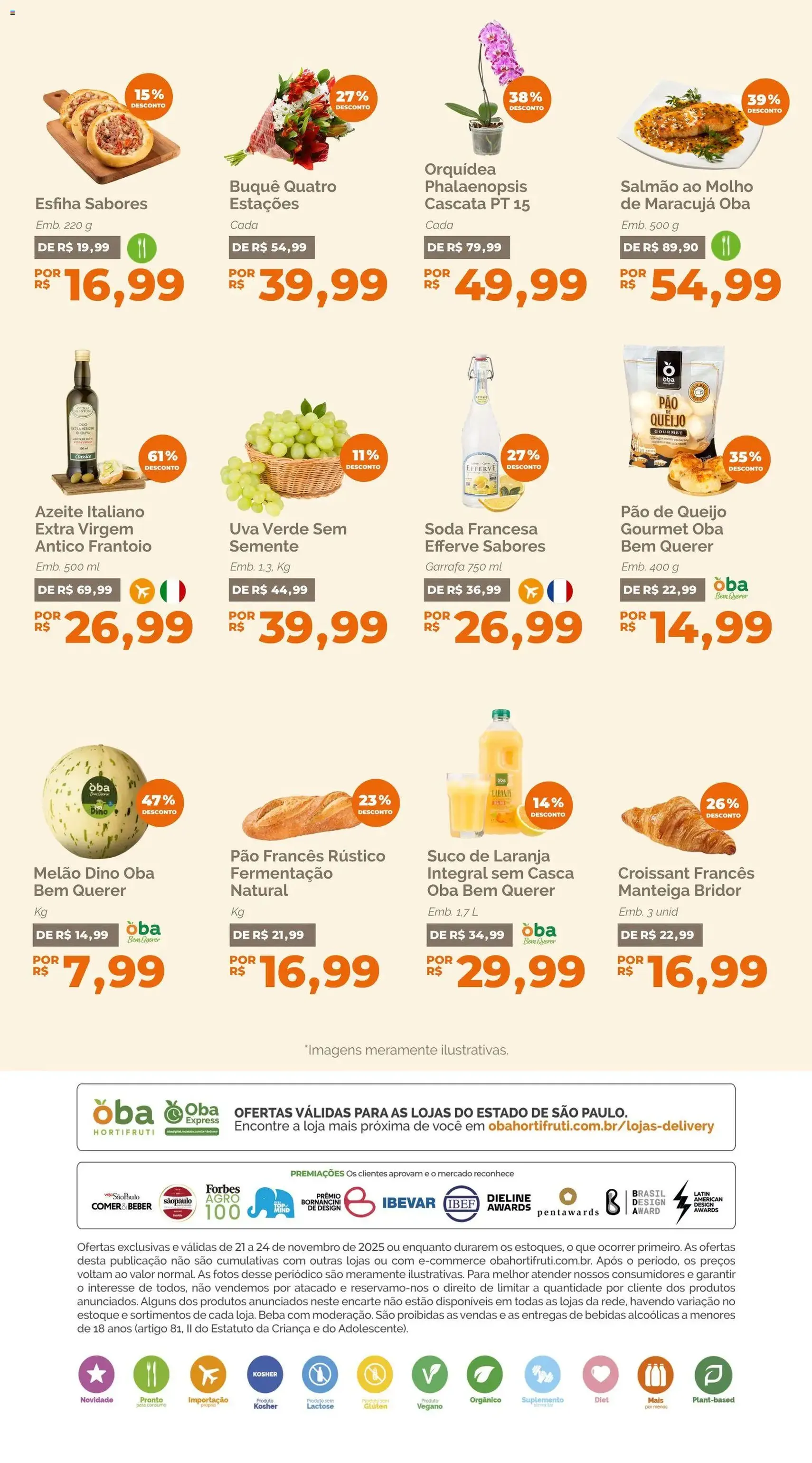 Oba Hortifruti - Ofertas da semana - folheto válido a partir de 21/11/2025 página 6 de 6