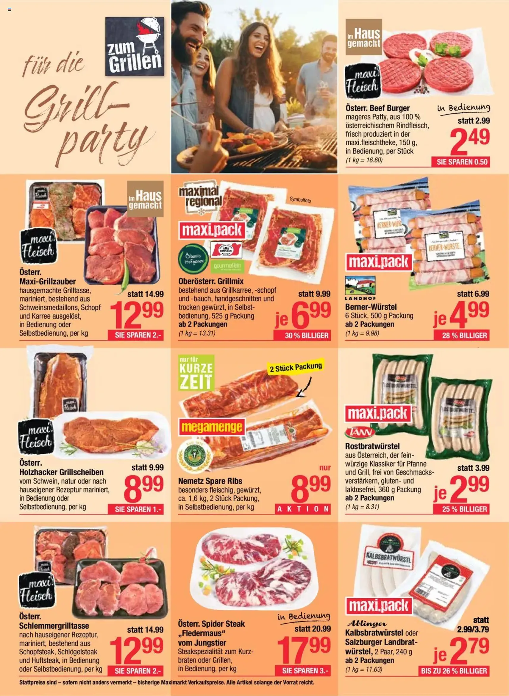 Maximarkt Flugblatt - Gültiger Prospekt ab 11.08.2025, Seite 6 von insgesamt 20