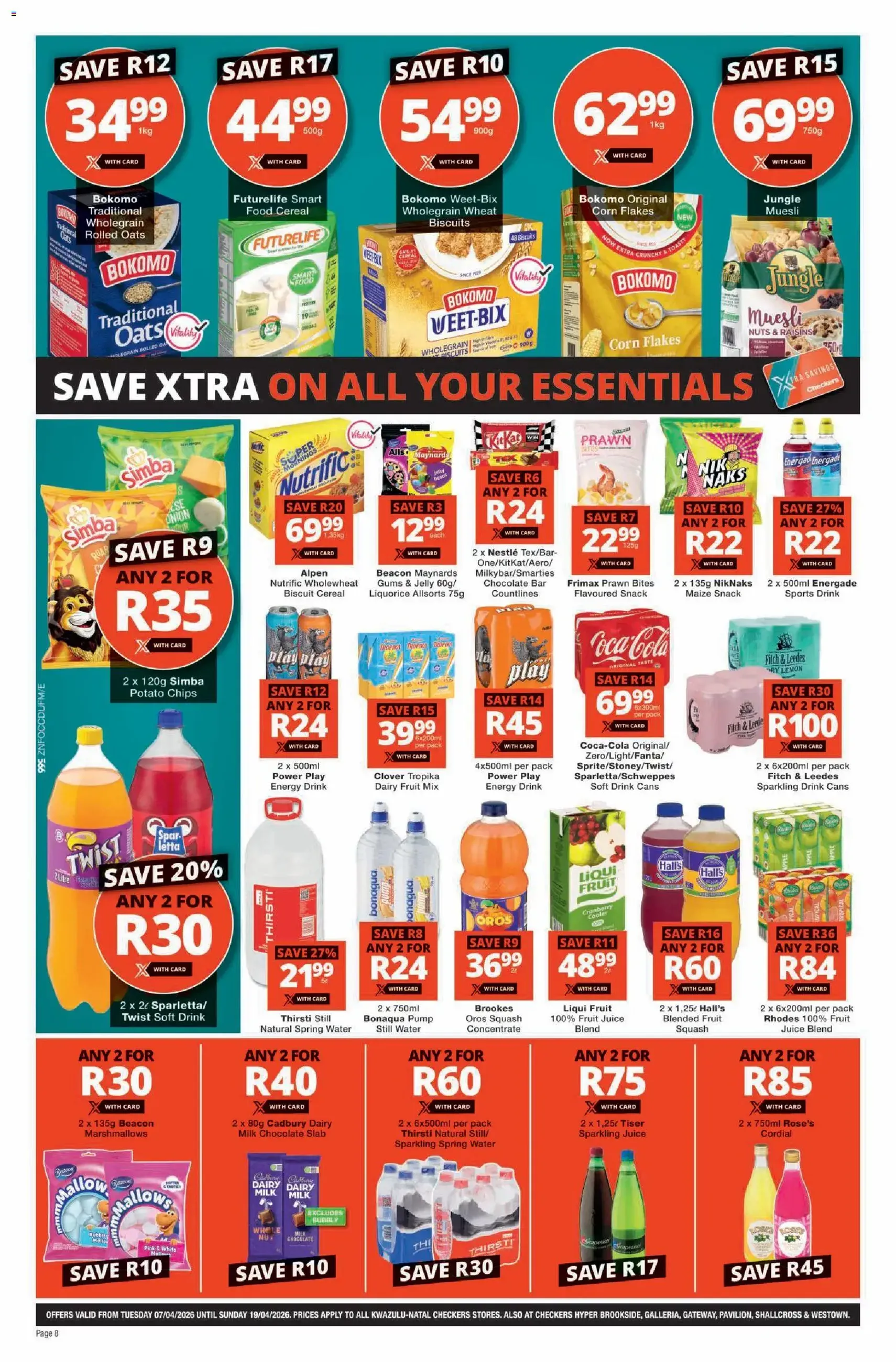 Checkers Specials - valid flyer from 07/04/2026, page 8 of 11