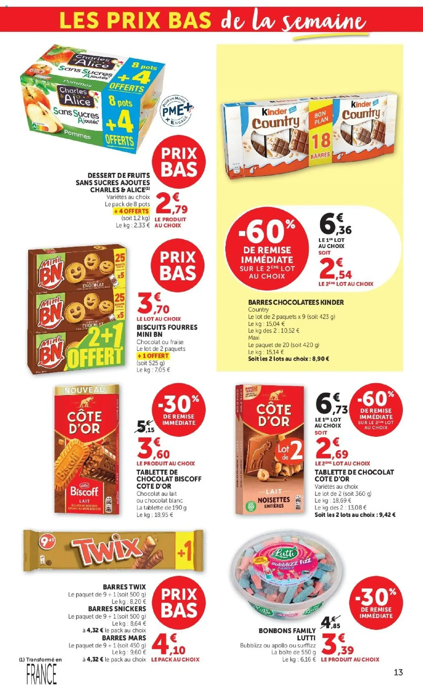 Super U - Les prix bas de la semaine - brochure valable à partir du 09/06/2026, page 13 sur 36