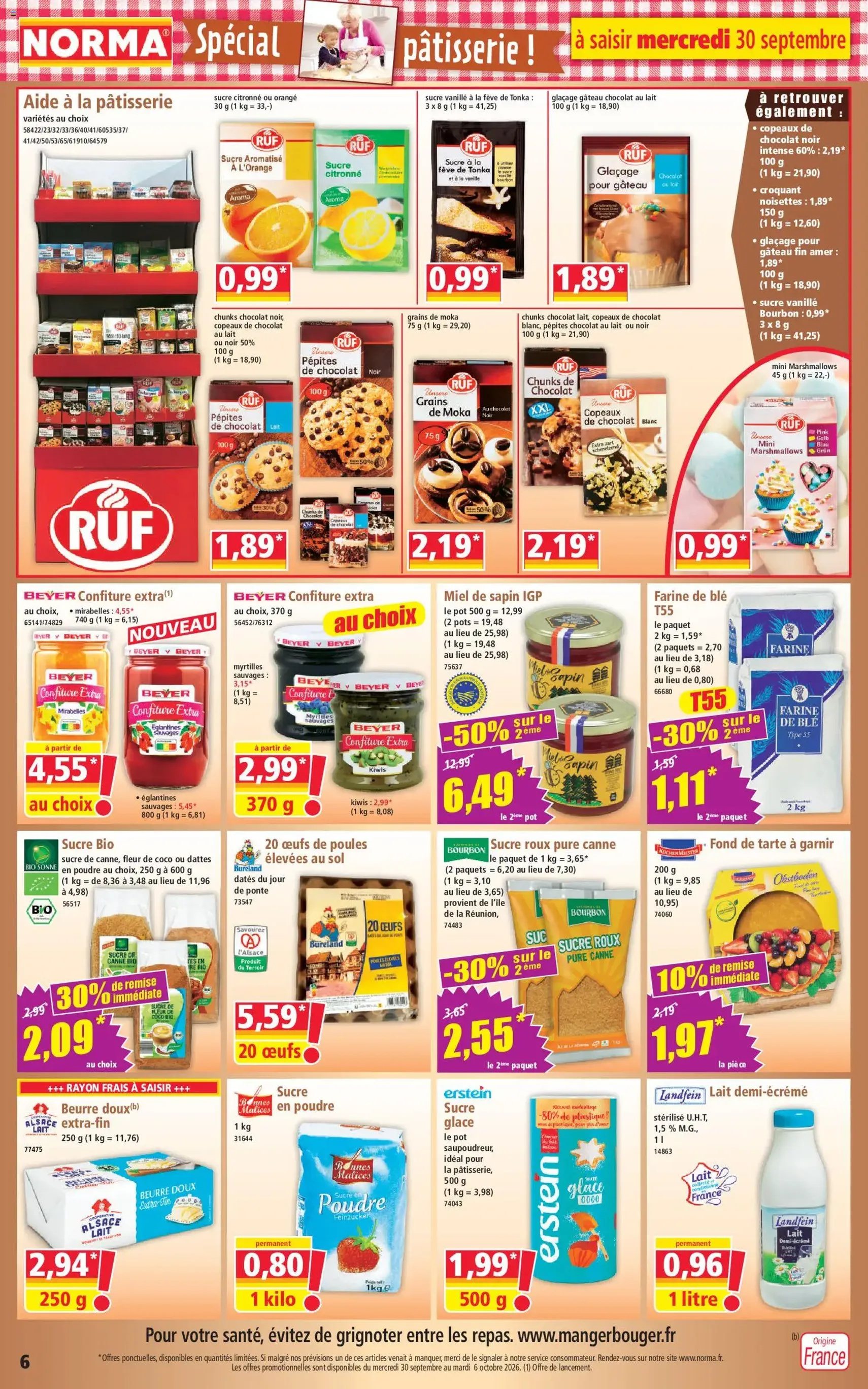 Norma catalogue - brochure valable à partir du 30/09/2026, page 6 sur 14