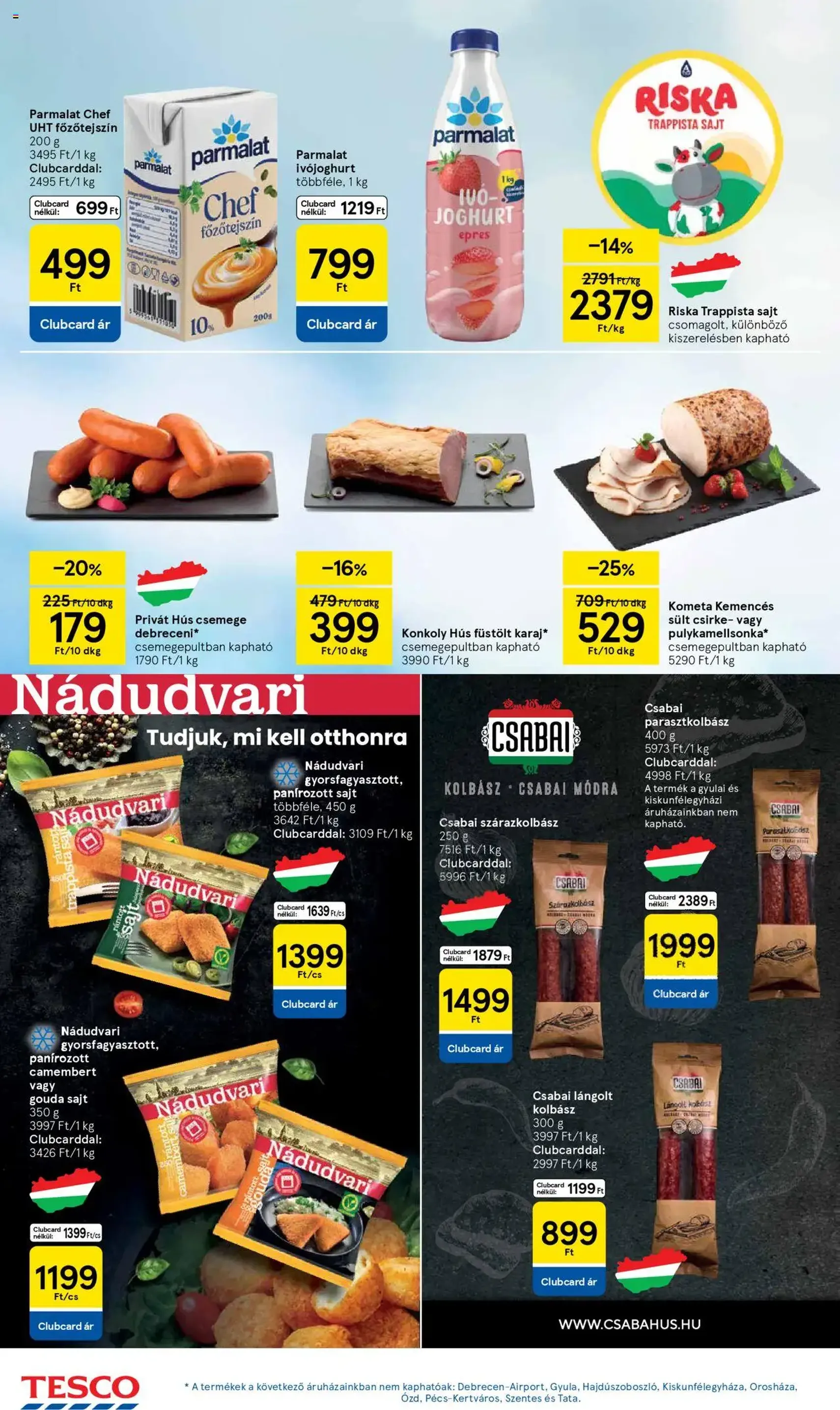 Tesco Hipermarket - Akciós újság - 2025.10.09. érvényes szórólap 18 oldal 32 oldalból