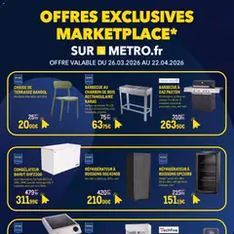 METRO catalogue - Prévisualisation du catalogue valable à partir du 26/03/2026