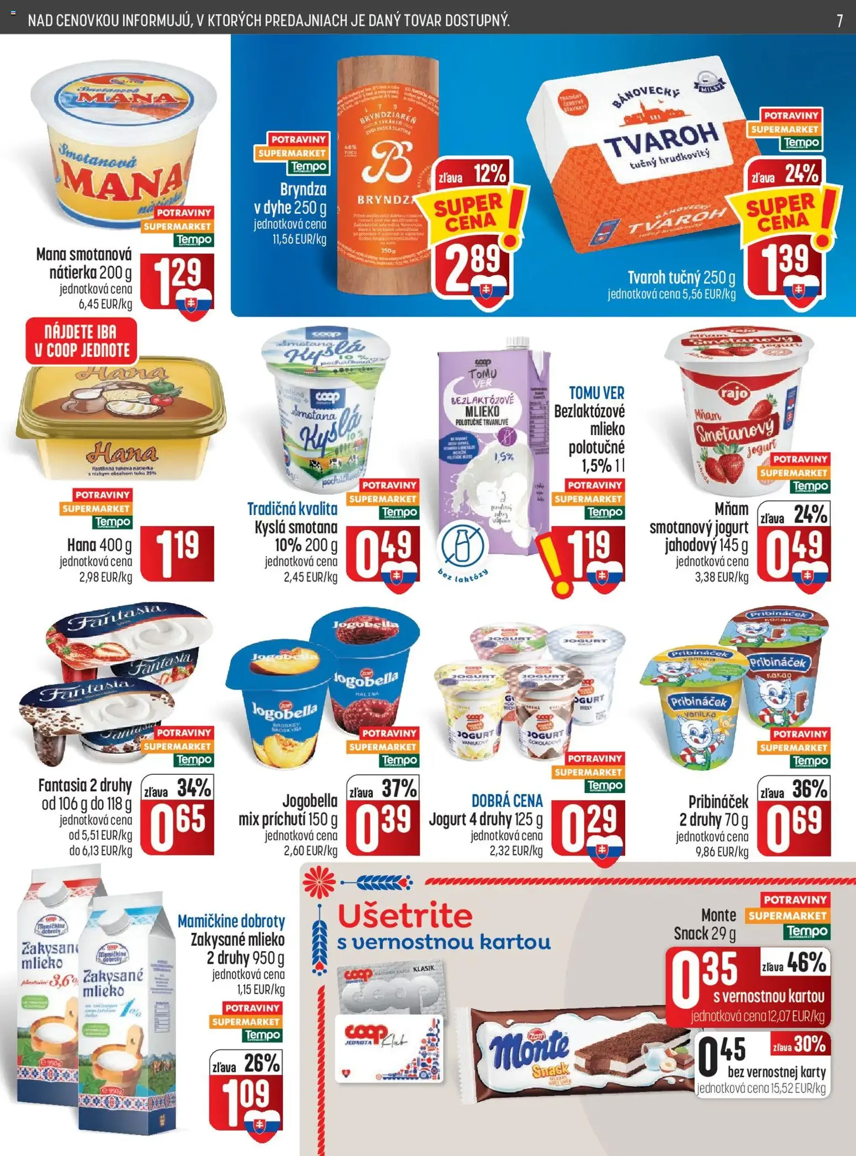 COOP Jednota leták - platný leták od 01.10.2026 strana 7 z 28