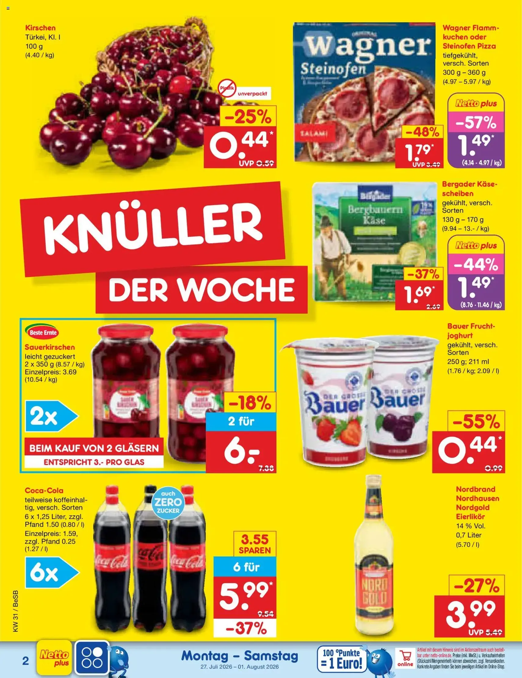 Netto Marken-Discount Prospekt - Gültiger Prospekt ab 27.07.2026, Seite 2 von insgesamt 71