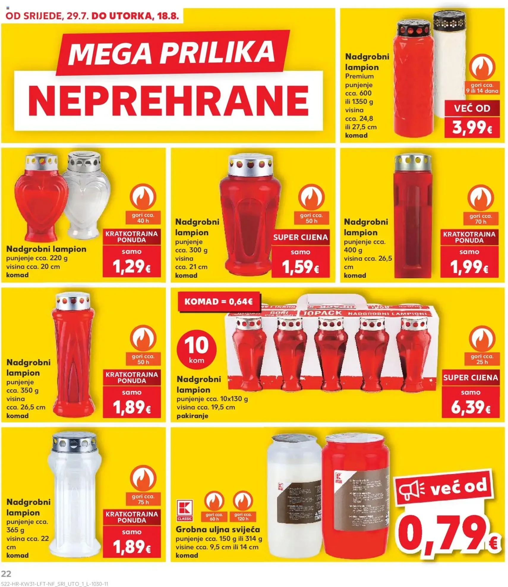 Kaufland HR akciós újság - 2026.07.29. érvényes szórólap 22 oldal 32 oldalból