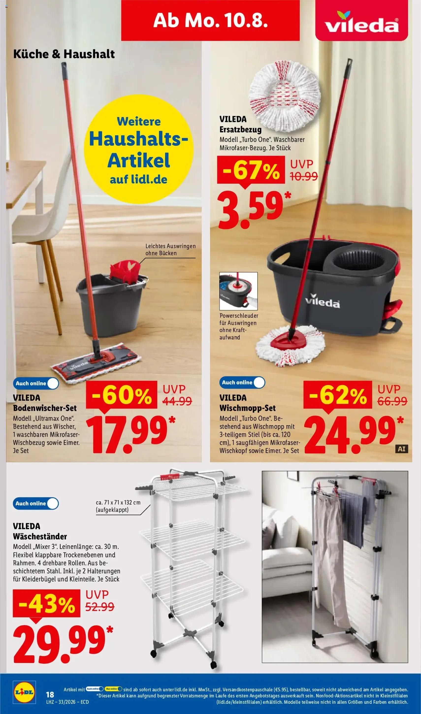Lidl Prospekt - Gültiger Prospekt ab 10.08.2026, Seite 38 von insgesamt 73