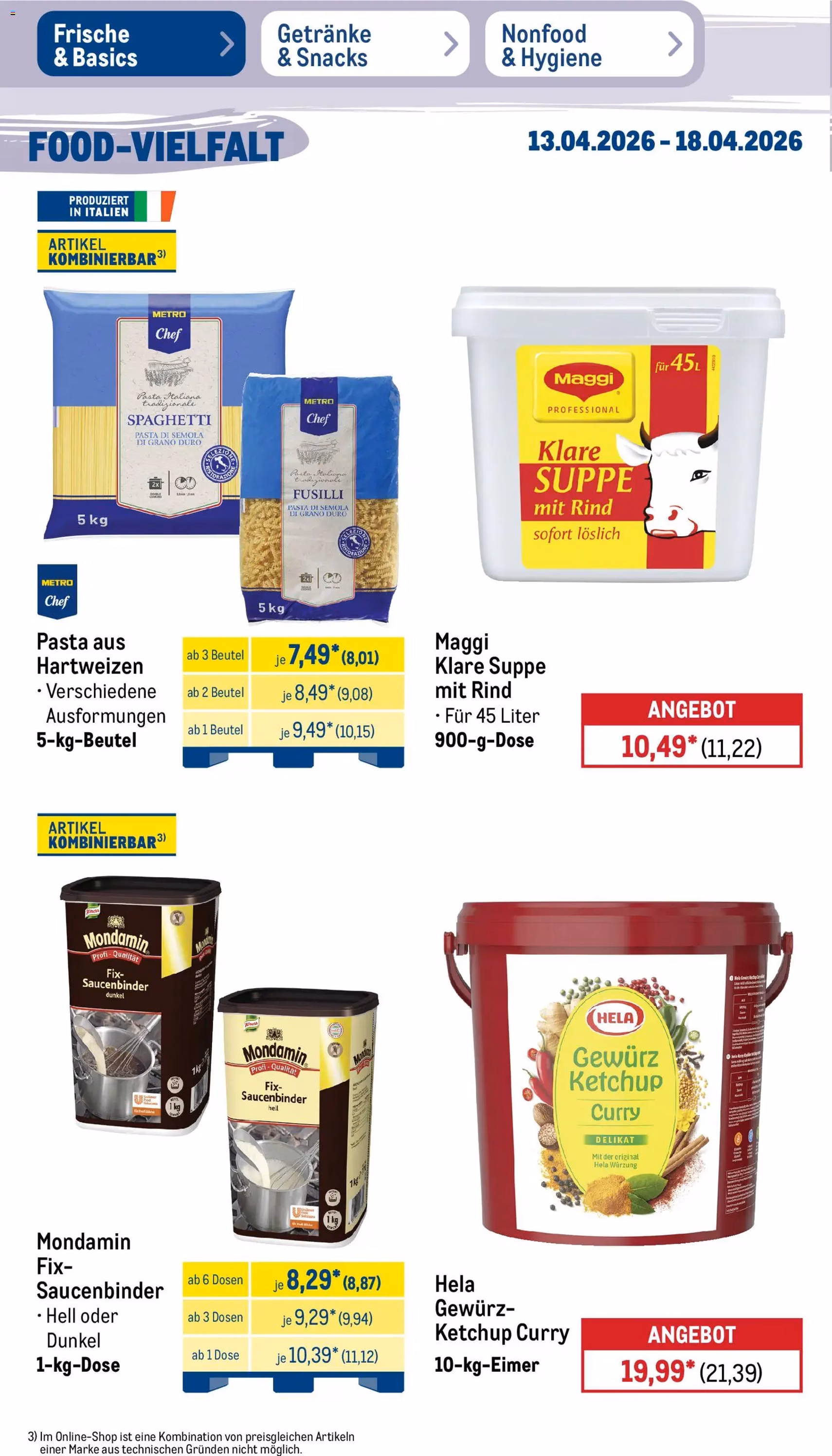 Metro Prospekt - Gültiger Prospekt ab 13.04.2026, Seite 18 von insgesamt 52