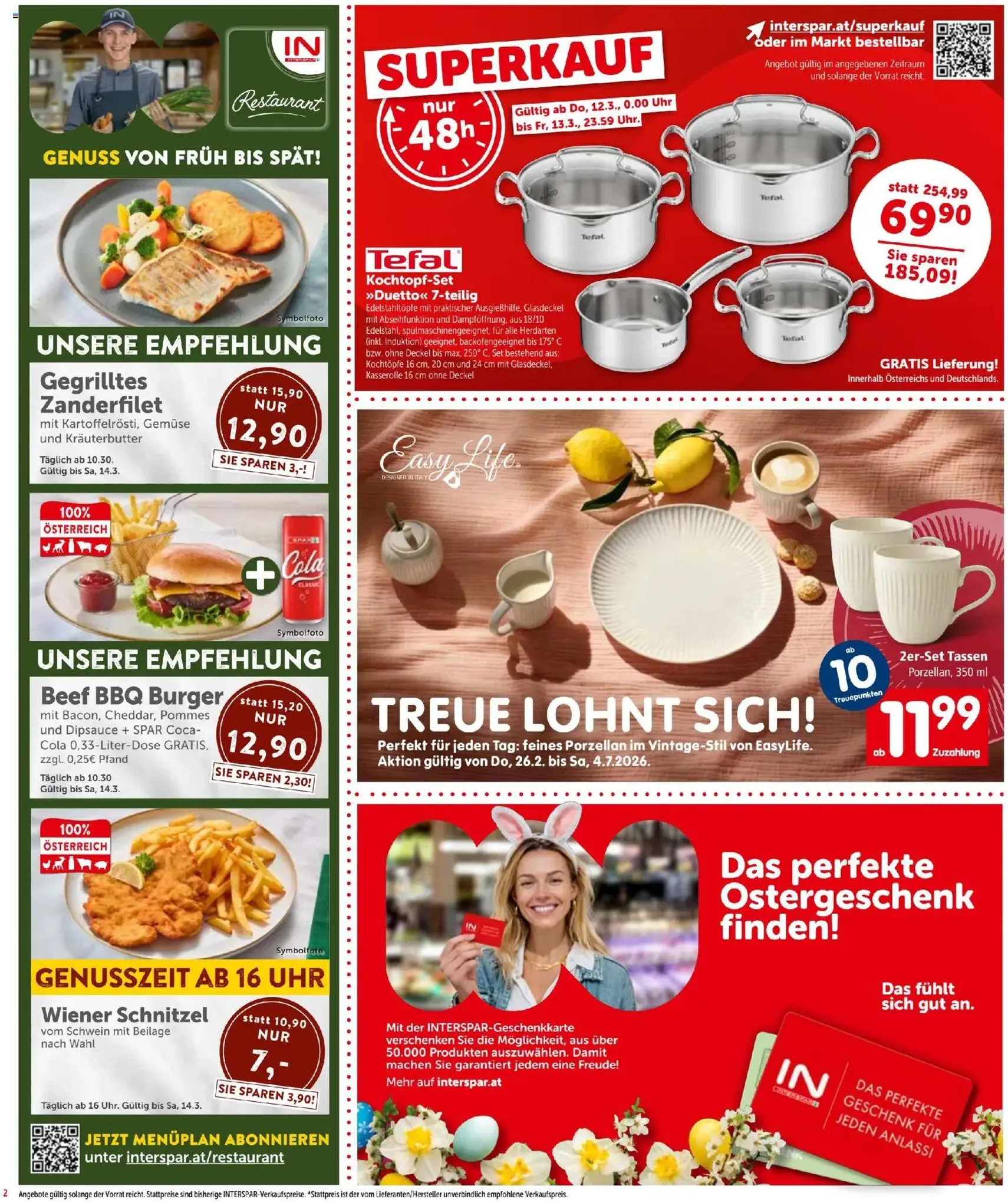 Interspar - Flugblatt - Gültiger Prospekt ab 12.03.2026, Seite 2 von insgesamt 20
