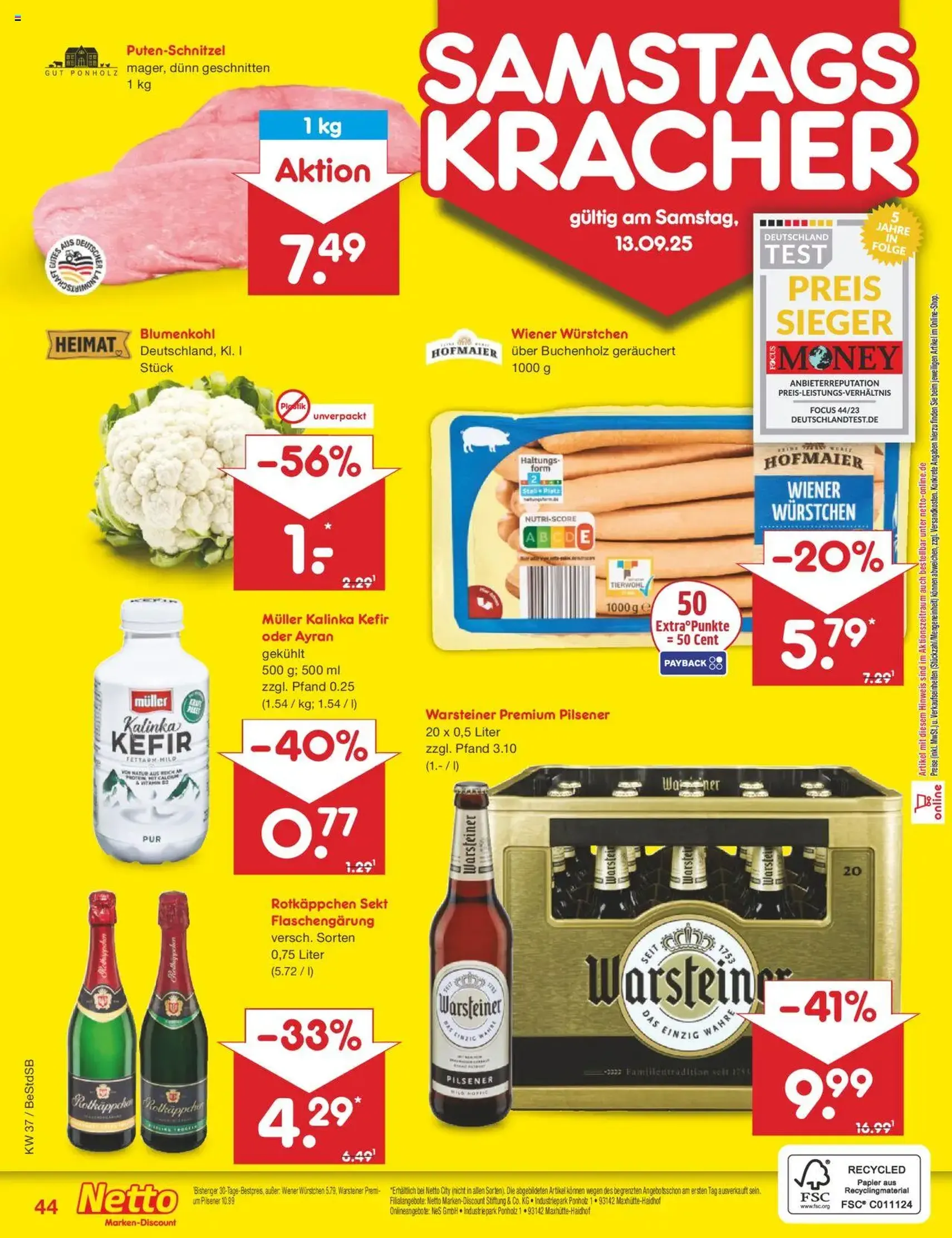 Netto Marken-Discount Prospekt - Gültiger Prospekt ab 08.09.2025, Seite 66 von insgesamt 67 Netto Marken-Discount Prospekt - Gültiger Prospekt ab 08.09.2025, Seite 66 von insgesamt 67